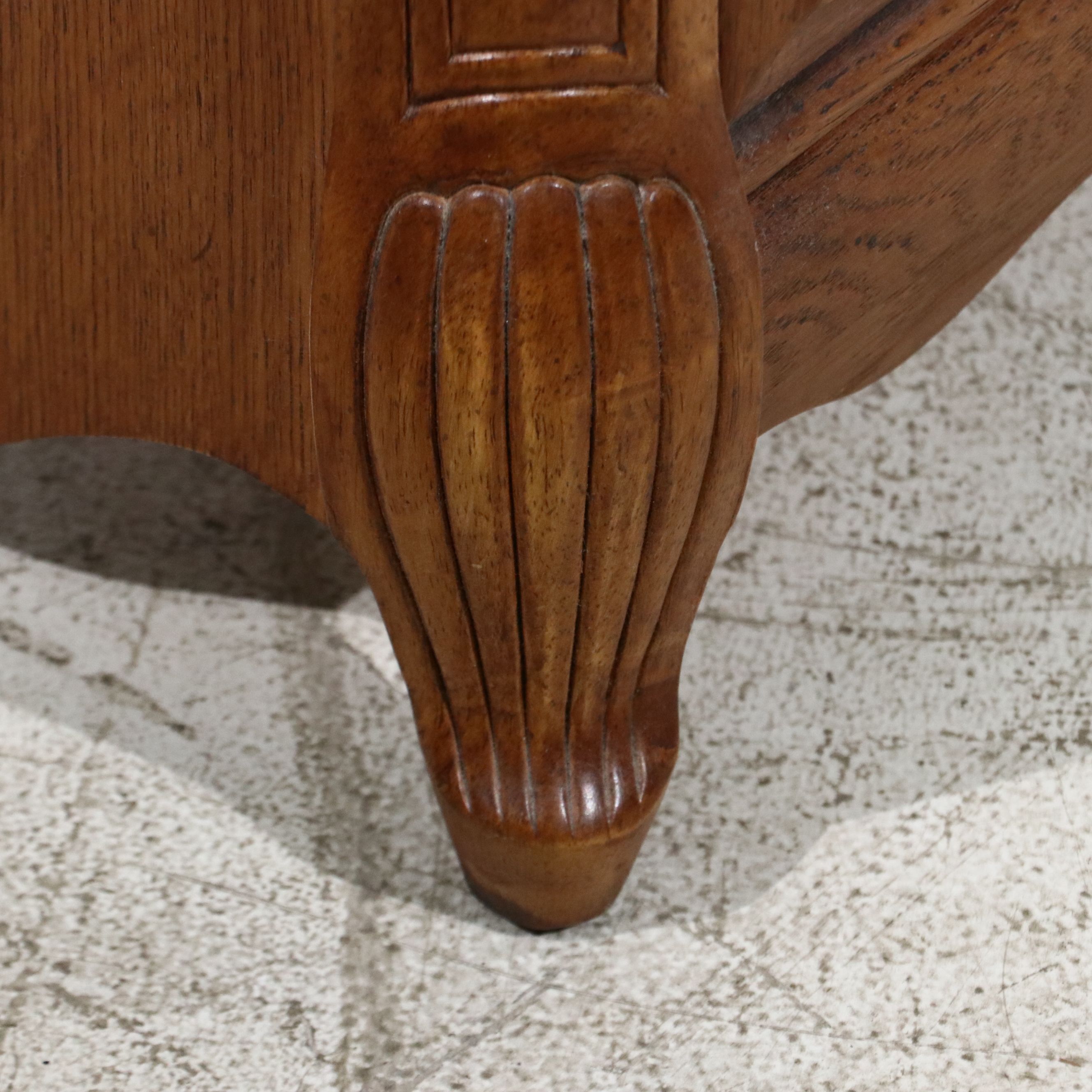 Victorian Style Oak Two-Draer Cabinet