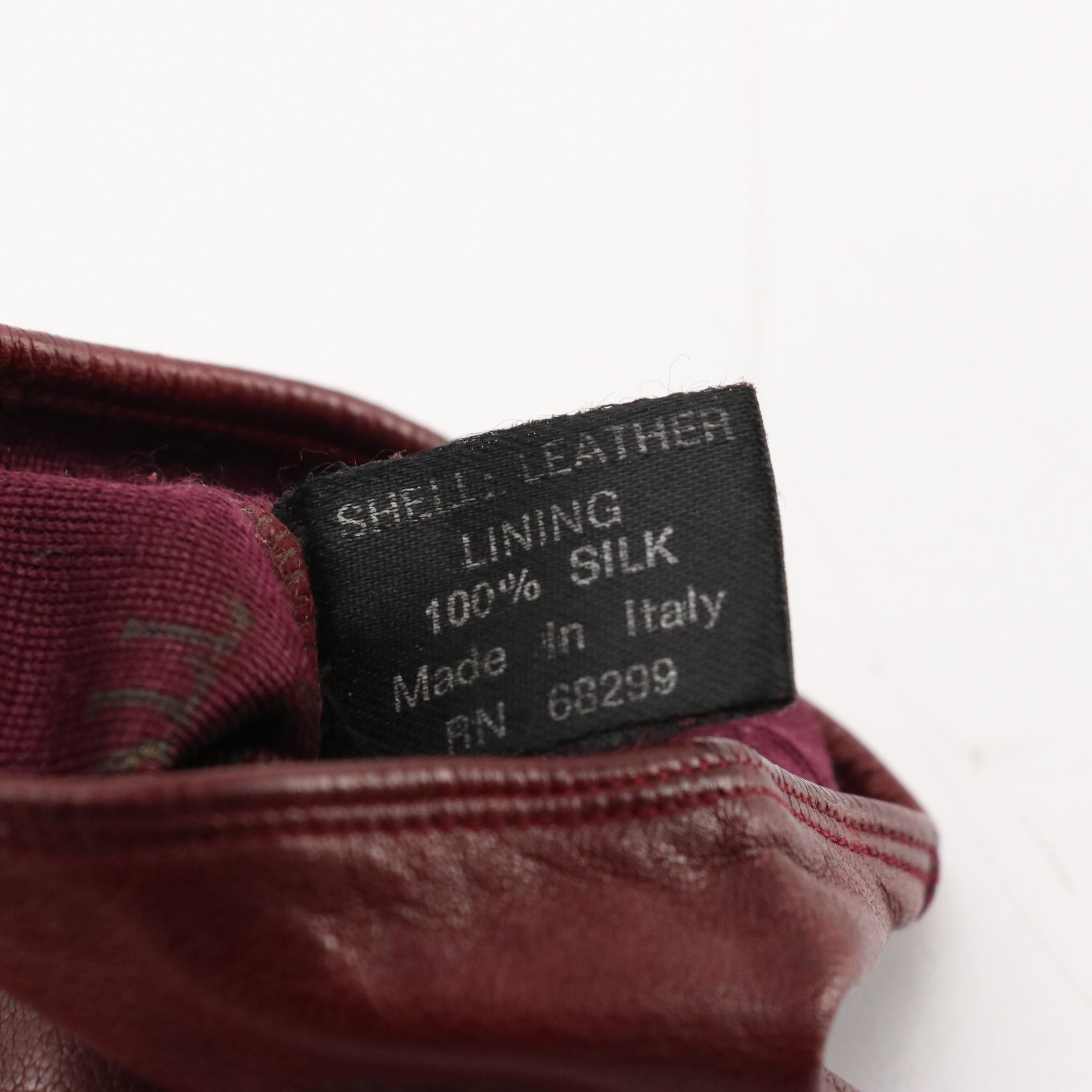 Ralph Lauren Silk Lined Sheepskin, Lord & Taylor and Other Leather & Silk Gloves