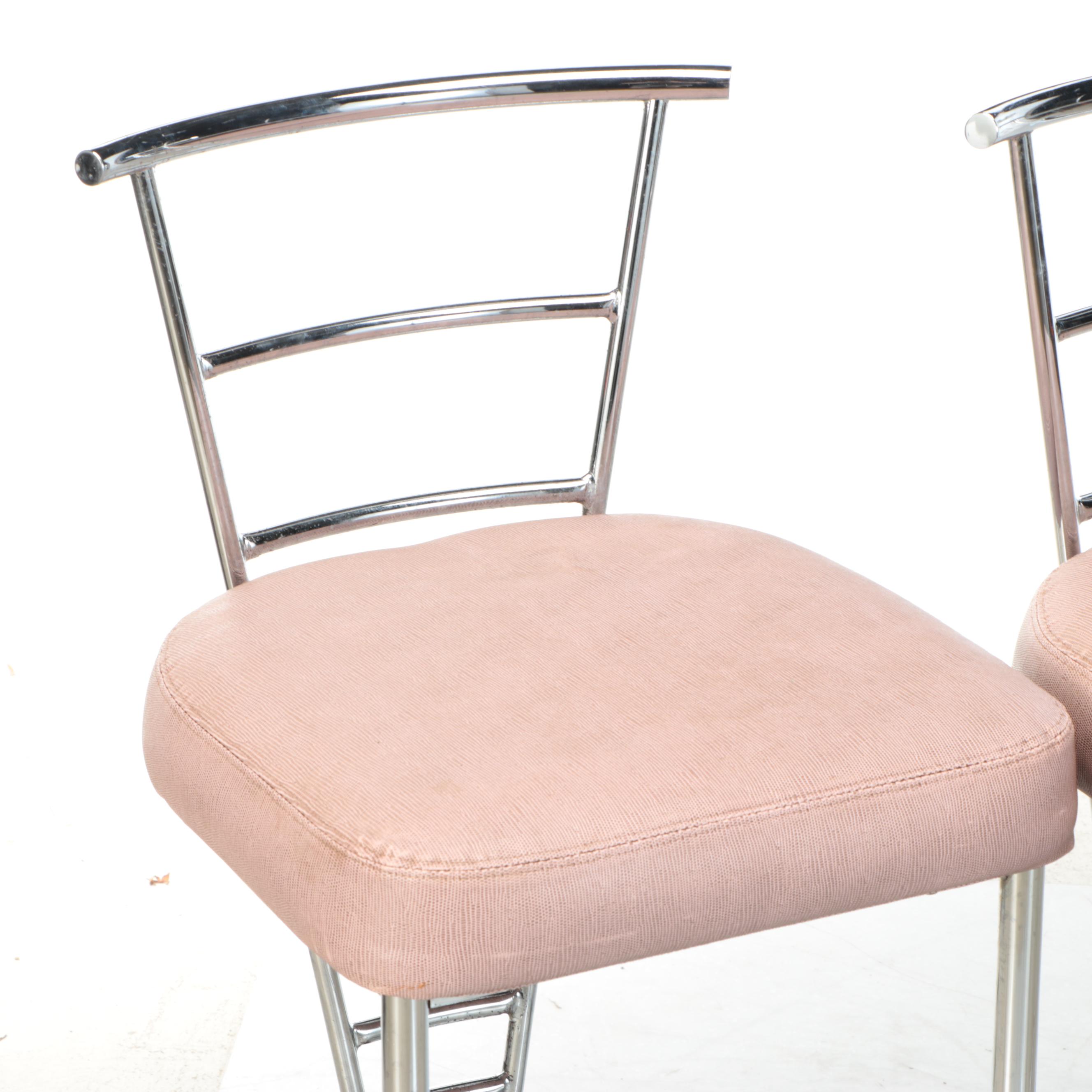 Design Institute of America Chrome Barstools