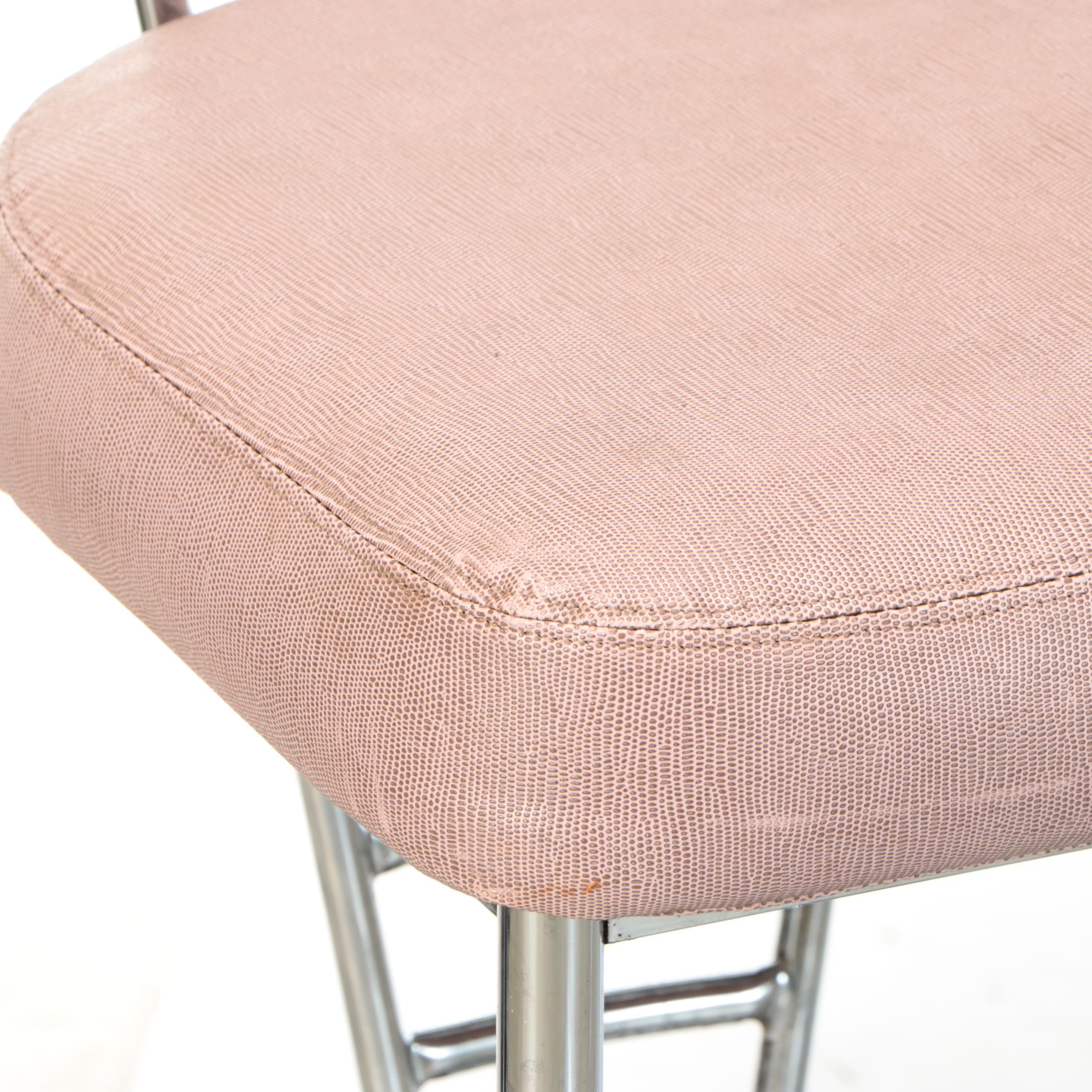 Design Institute of America Chrome Barstools