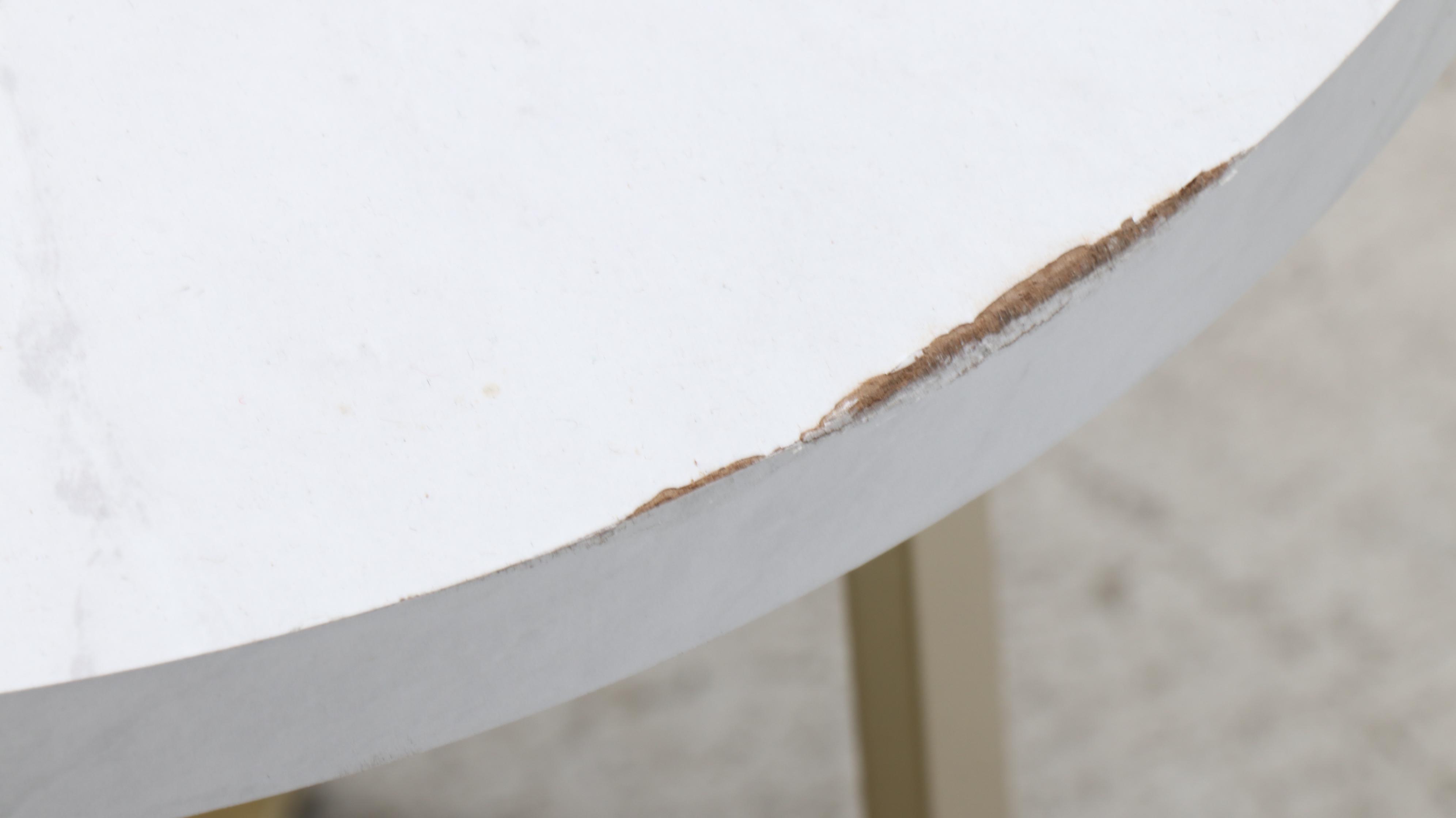 Walker Edison Faux Marble Side and Coffee Tables