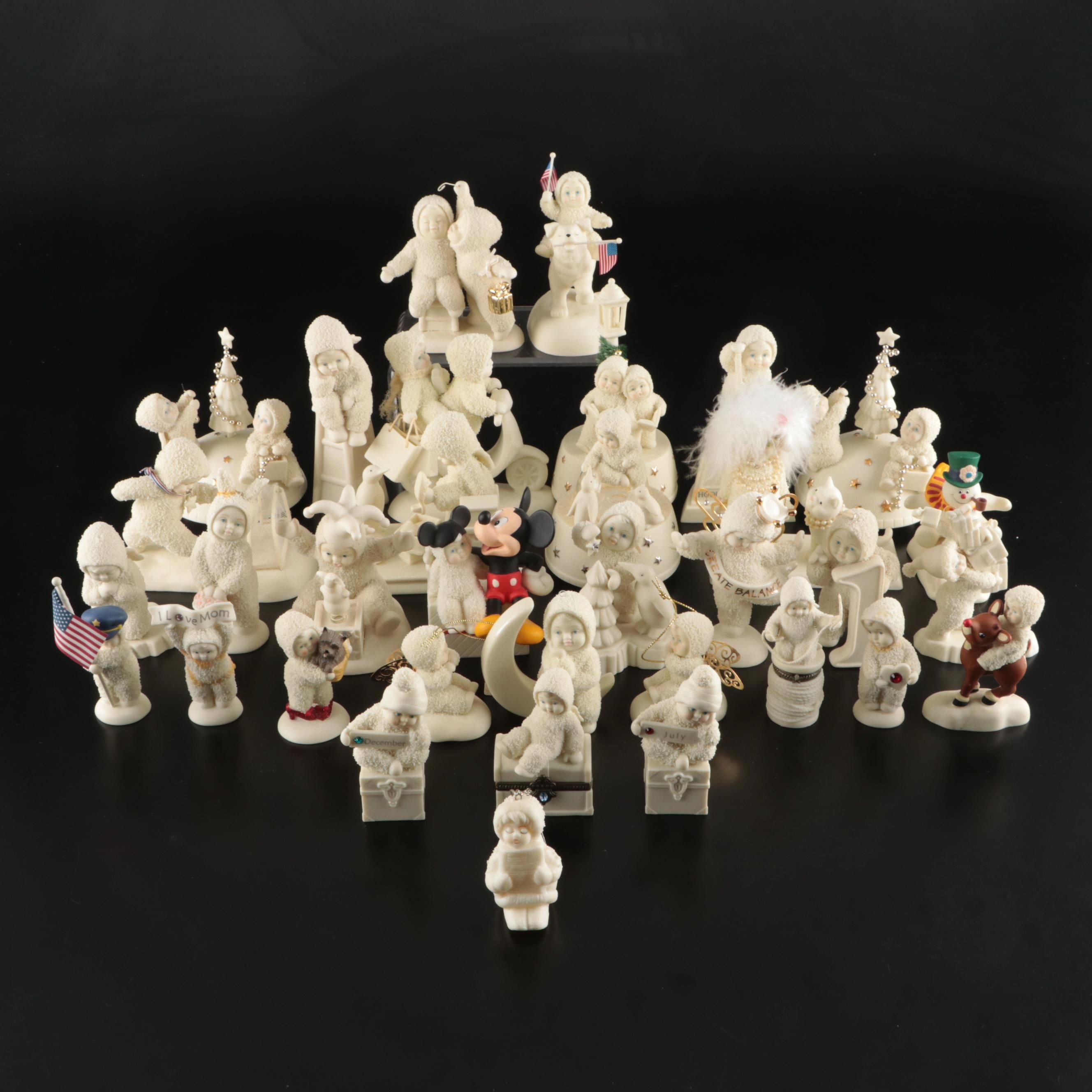 Department 56 Snowbabies Bisque Figurines Includes "My Pal Mickey" and More