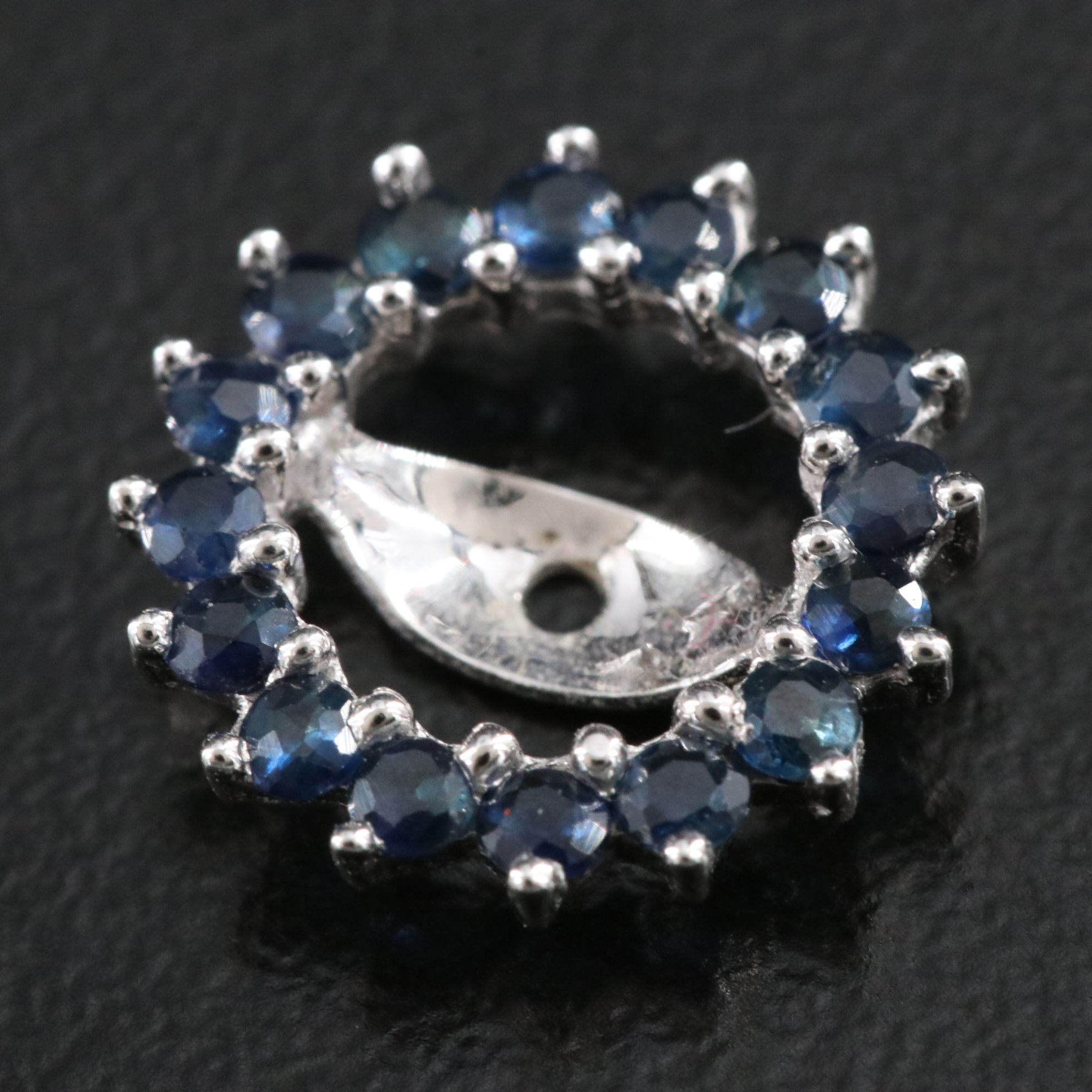 14K Sapphire Stud Earring Enhancers