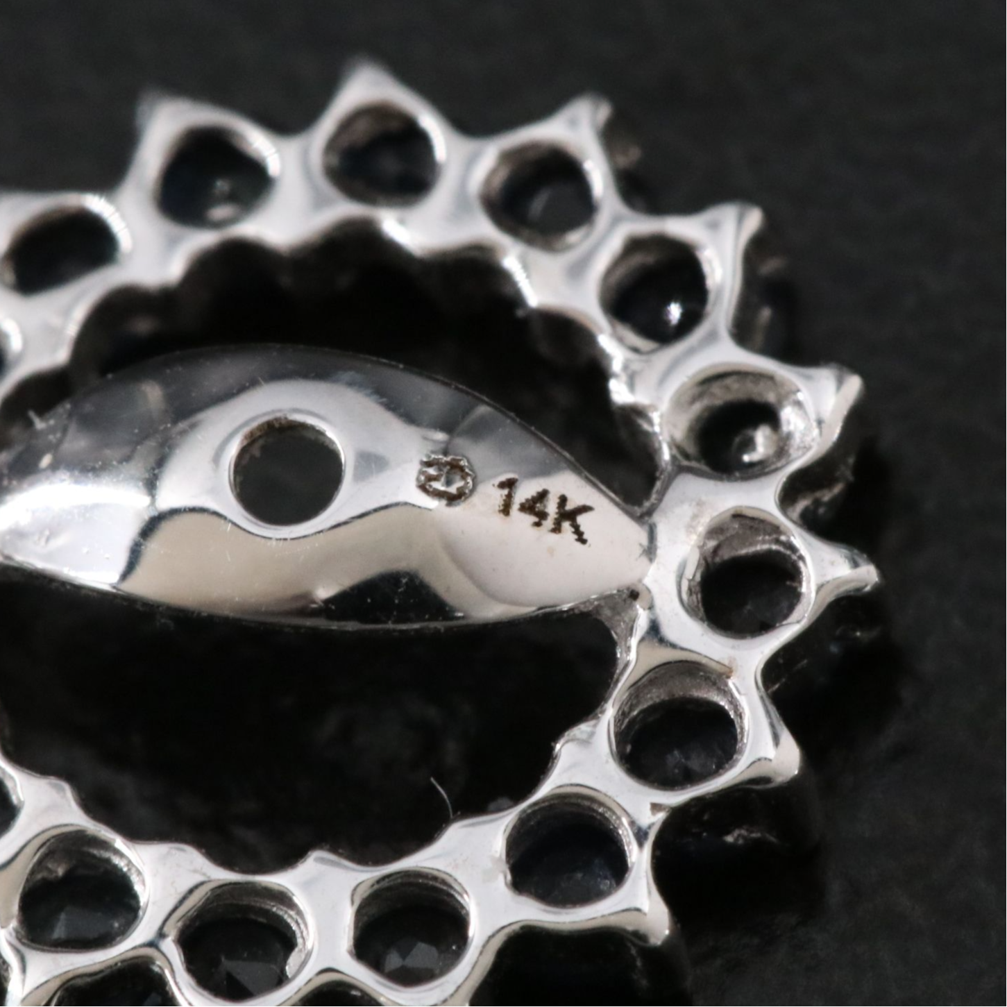 14K Sapphire Stud Earring Enhancers