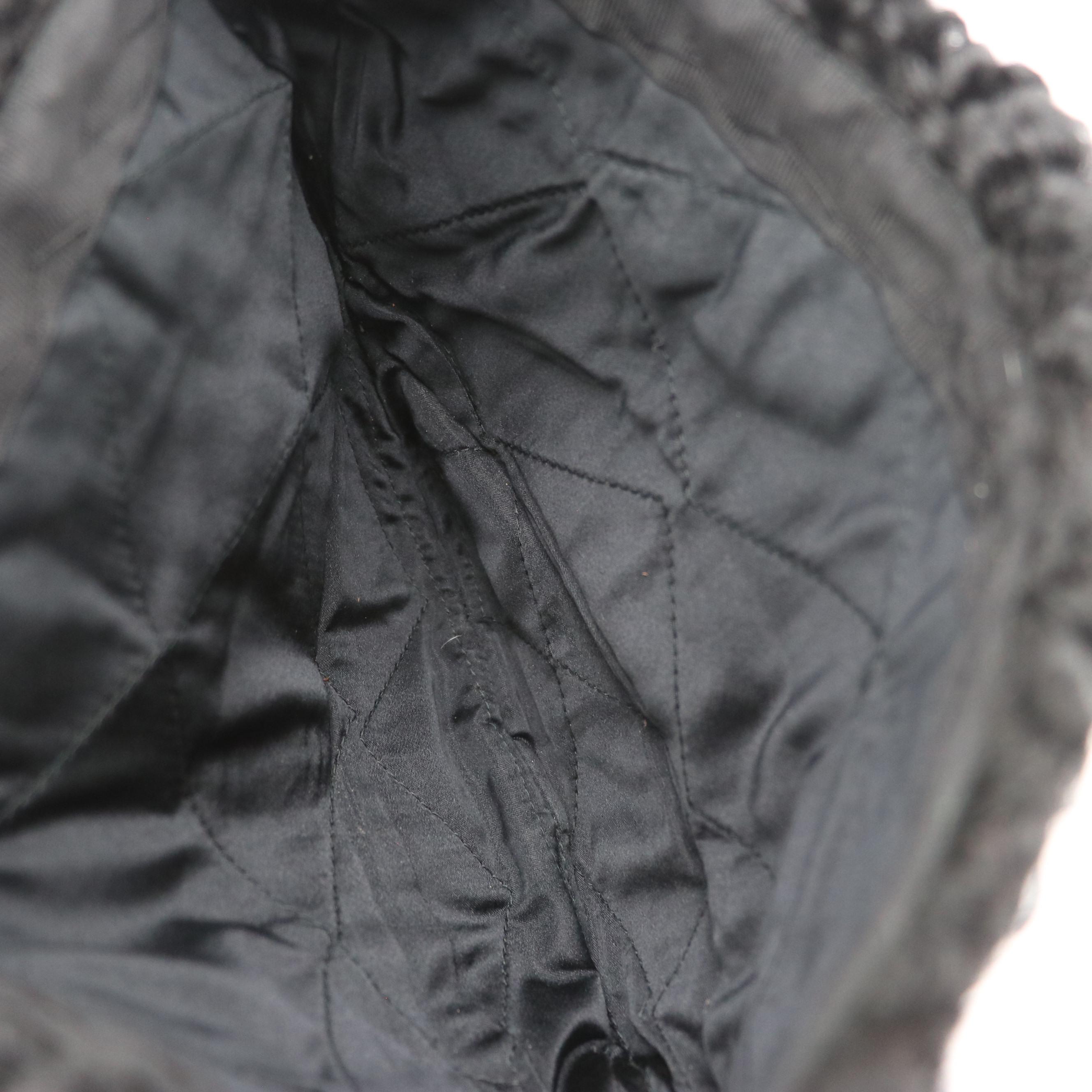 Chinchilla Fur Scarf, Black Fox Fur Collar and Curly Lamb Fur Cap