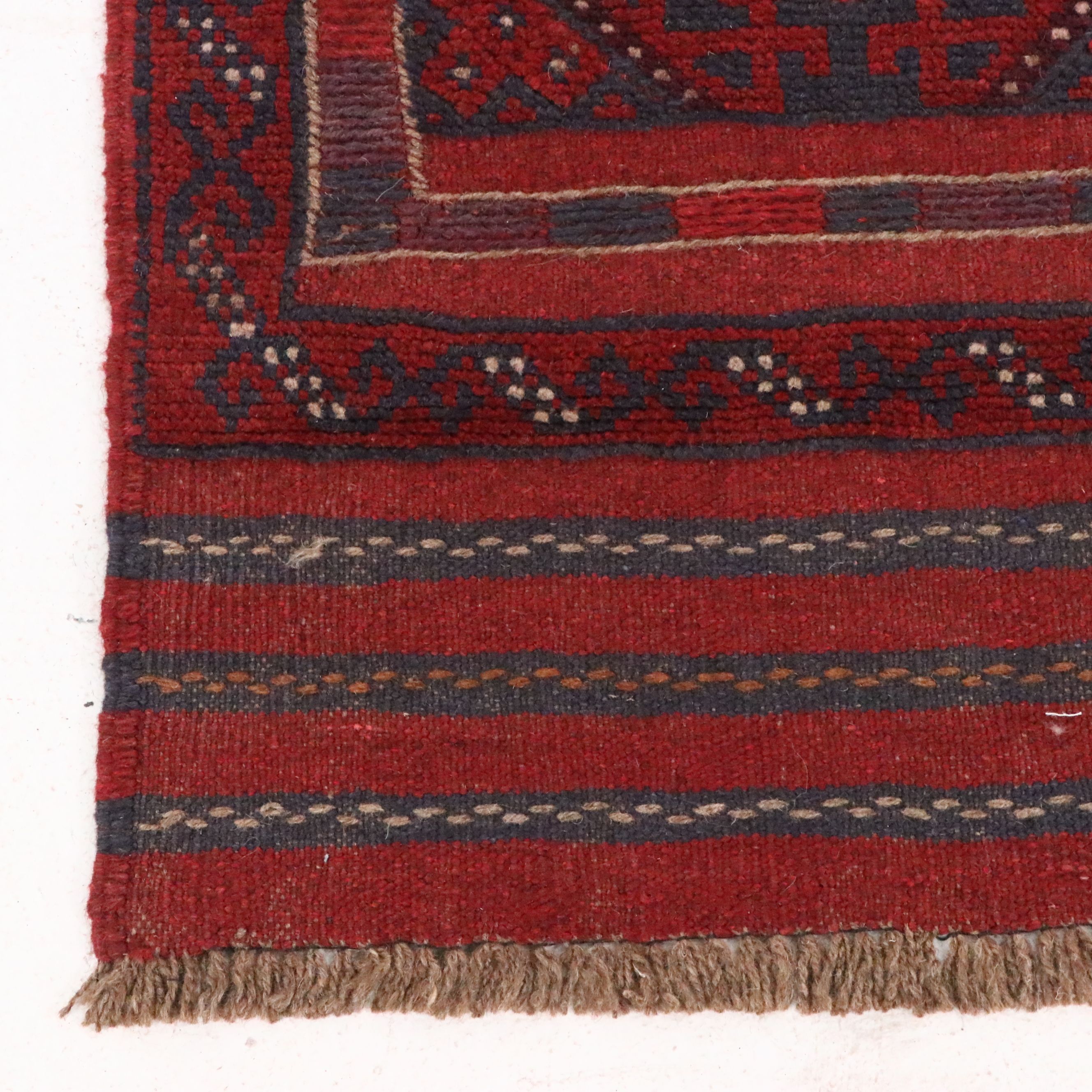 2'1 x 8'1 Handwoven Afghan Mashwani Carpet Runner