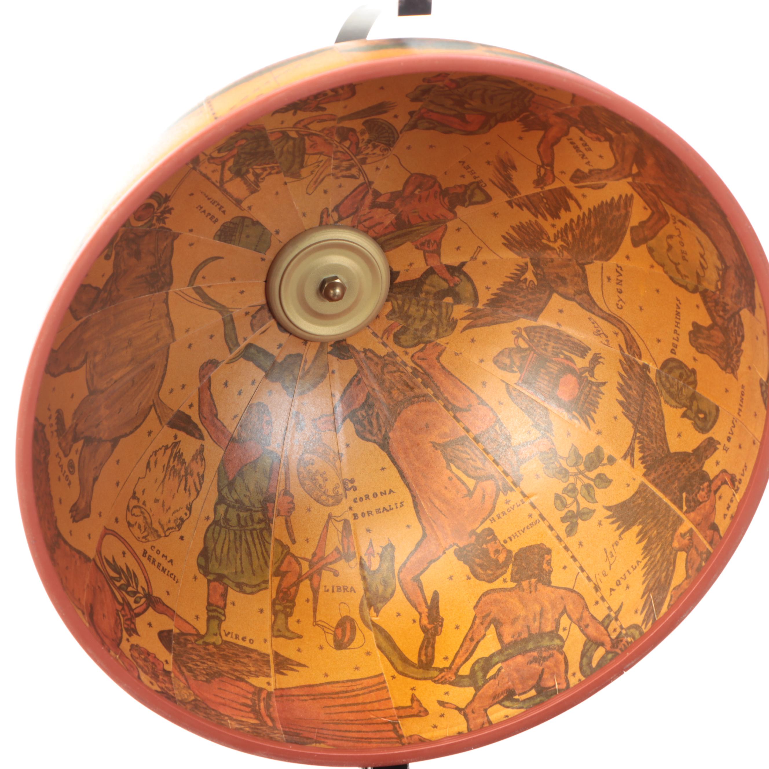 Bacardi 8 Drambuie Standing Globe Drink Cabinet