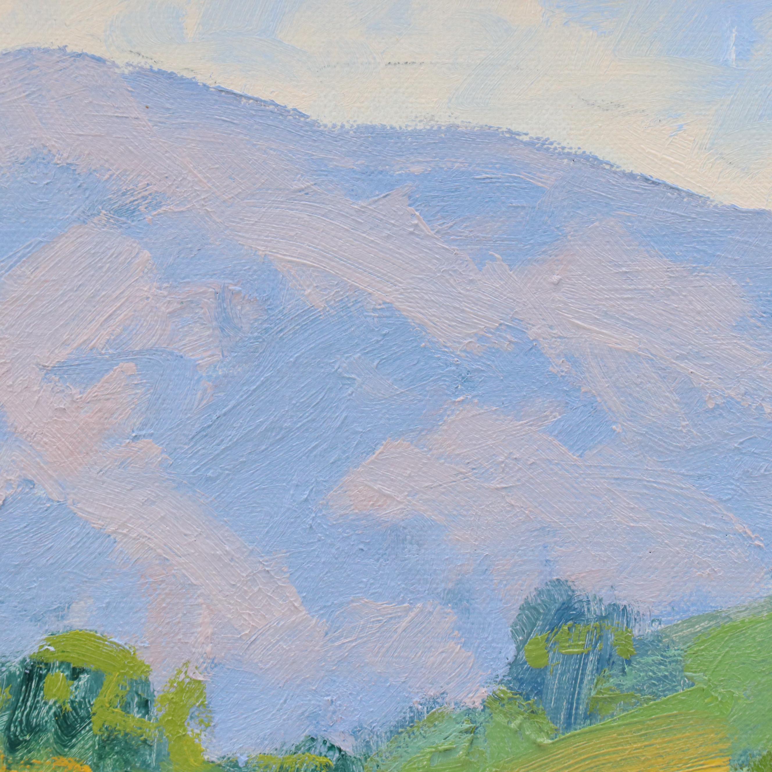 Marc A. Graison Landscape Oil Painting "Golden Valley," 2025