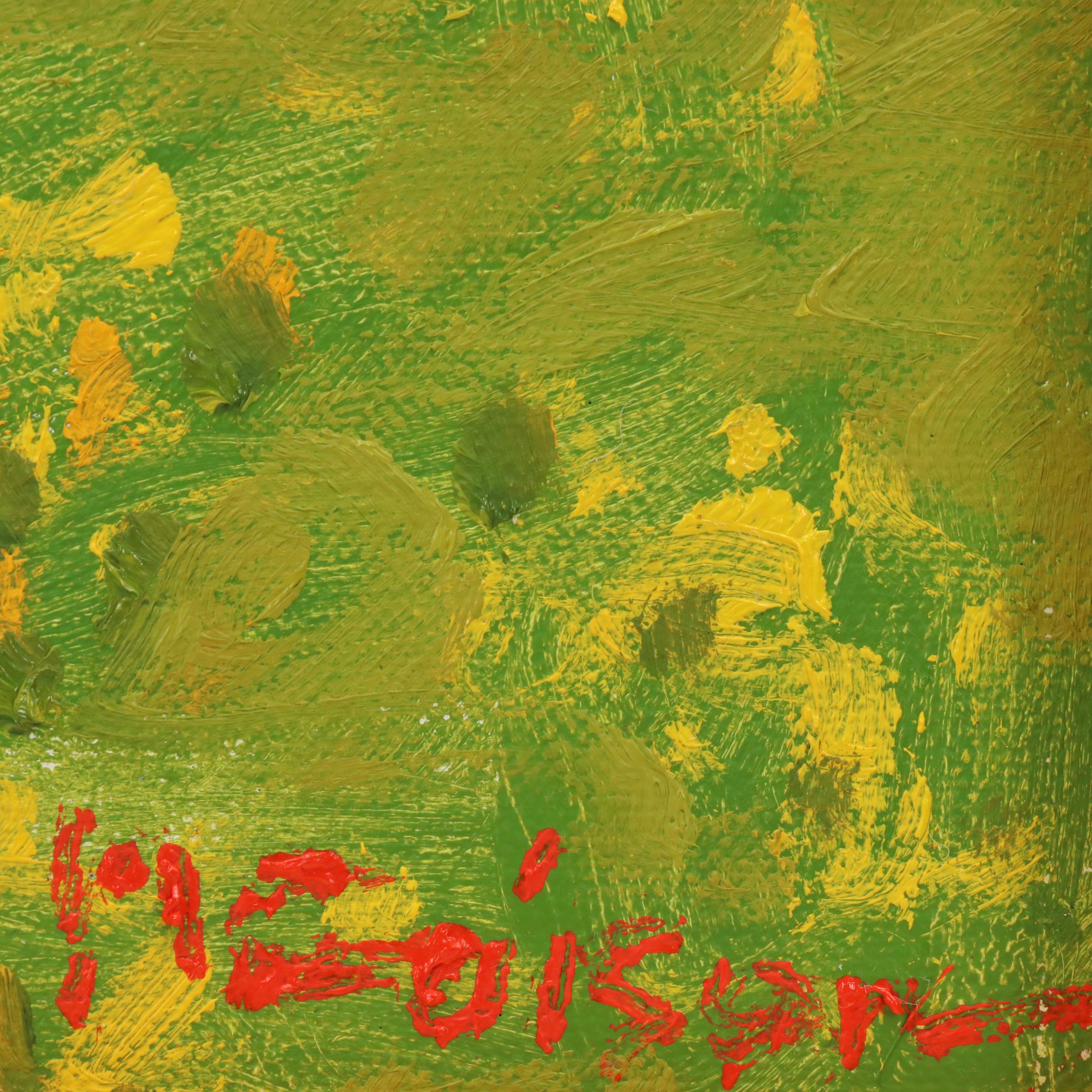 Marc A. Graison Landscape Oil Painting "Golden Valley," 2025