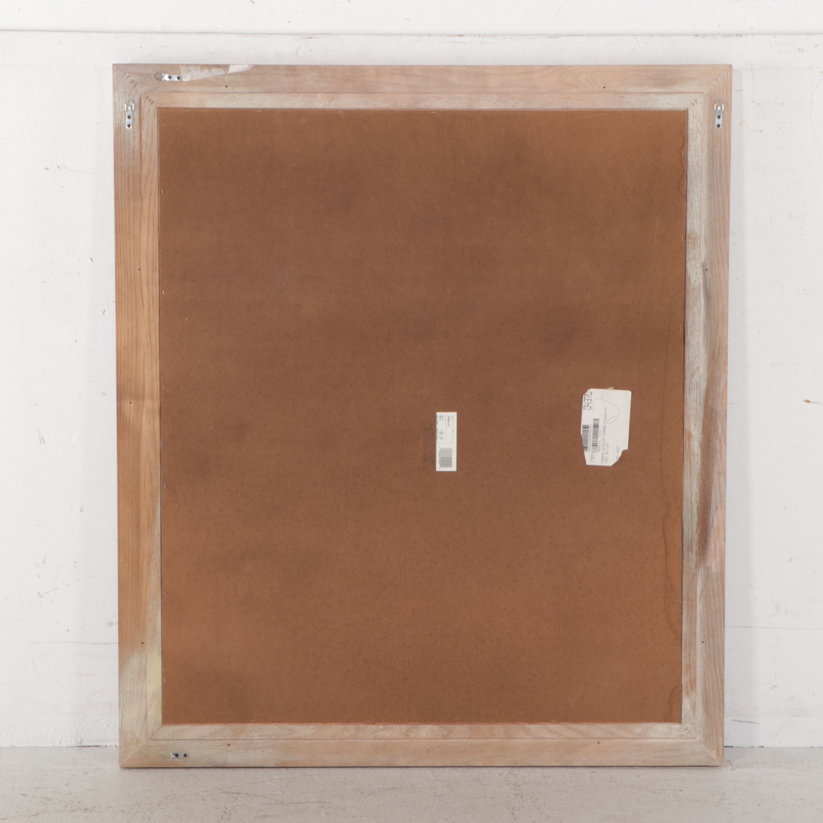 Contemporary Wood Framed Wall Mirror