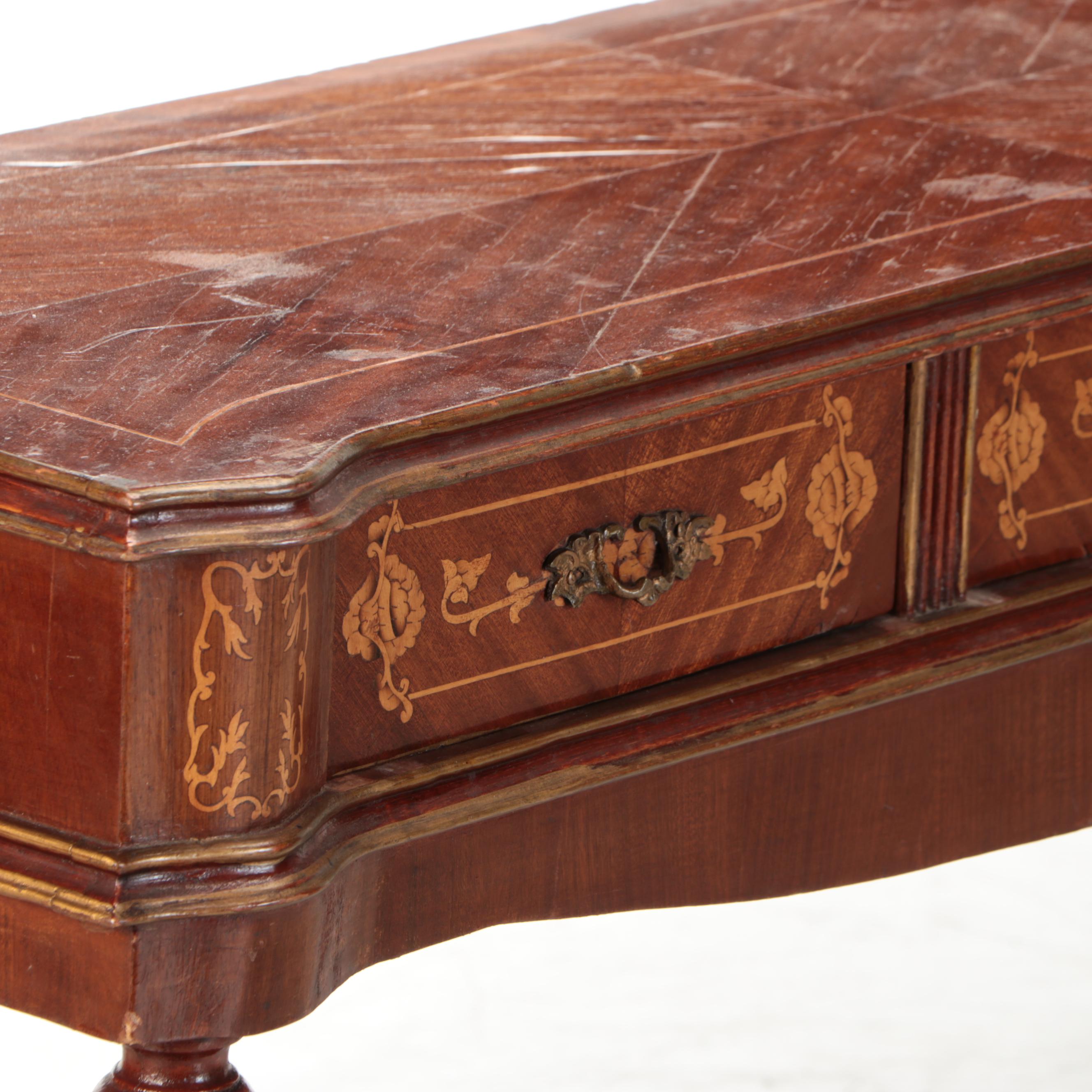 Louis XVI Style Mahogany Writing Desk