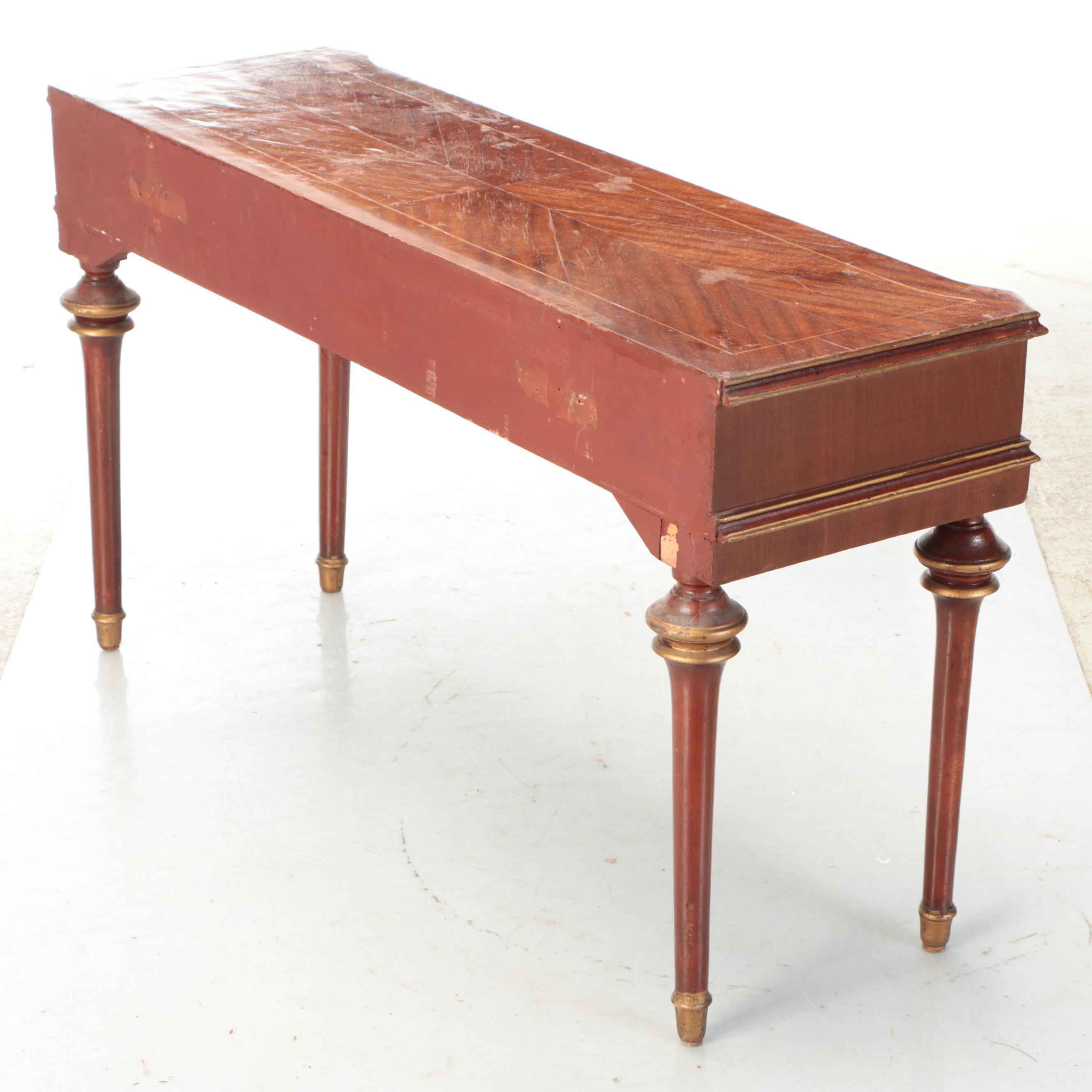 Louis XVI Style Mahogany Writing Desk