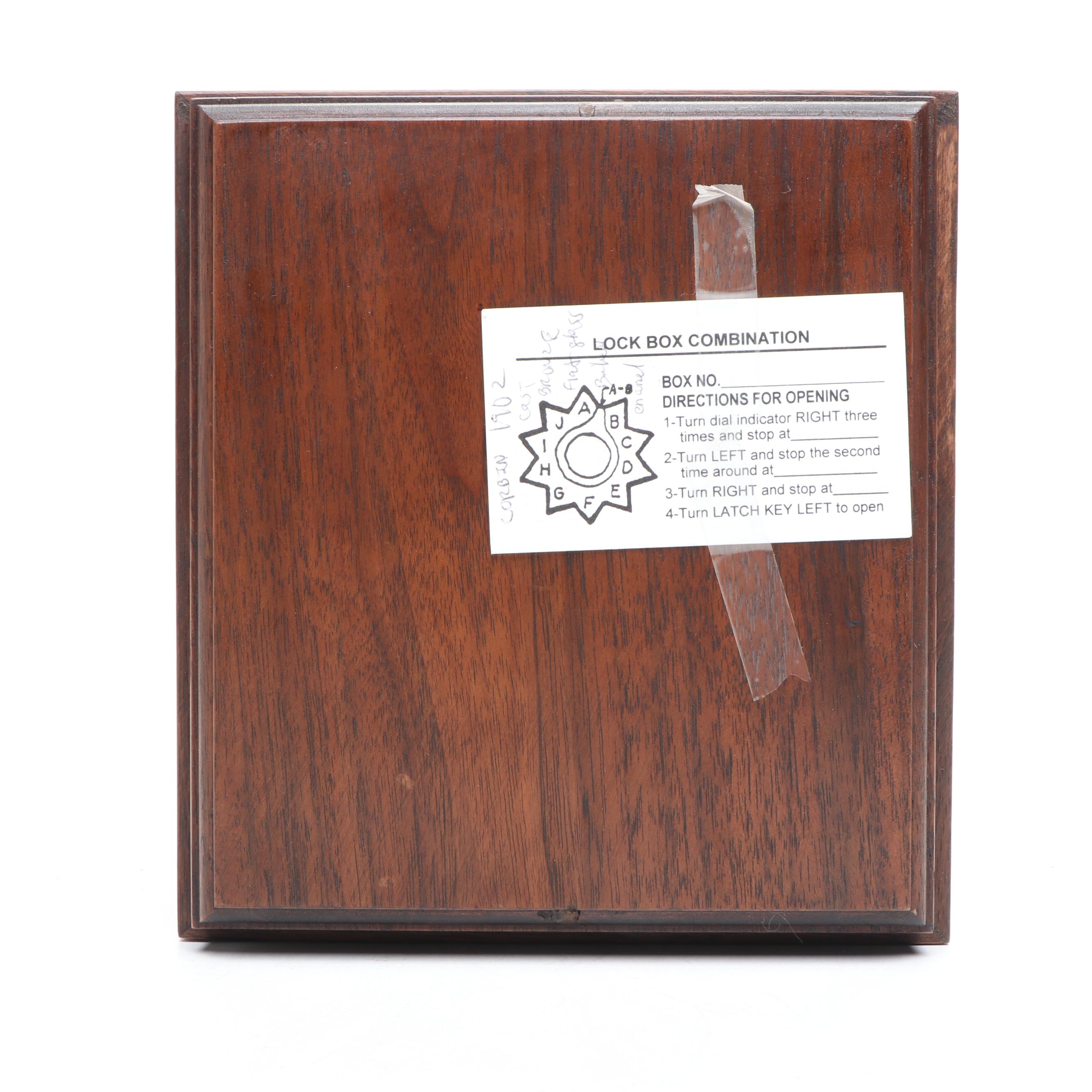 Handcrafted Limited Edition United States Post Office Lockbox