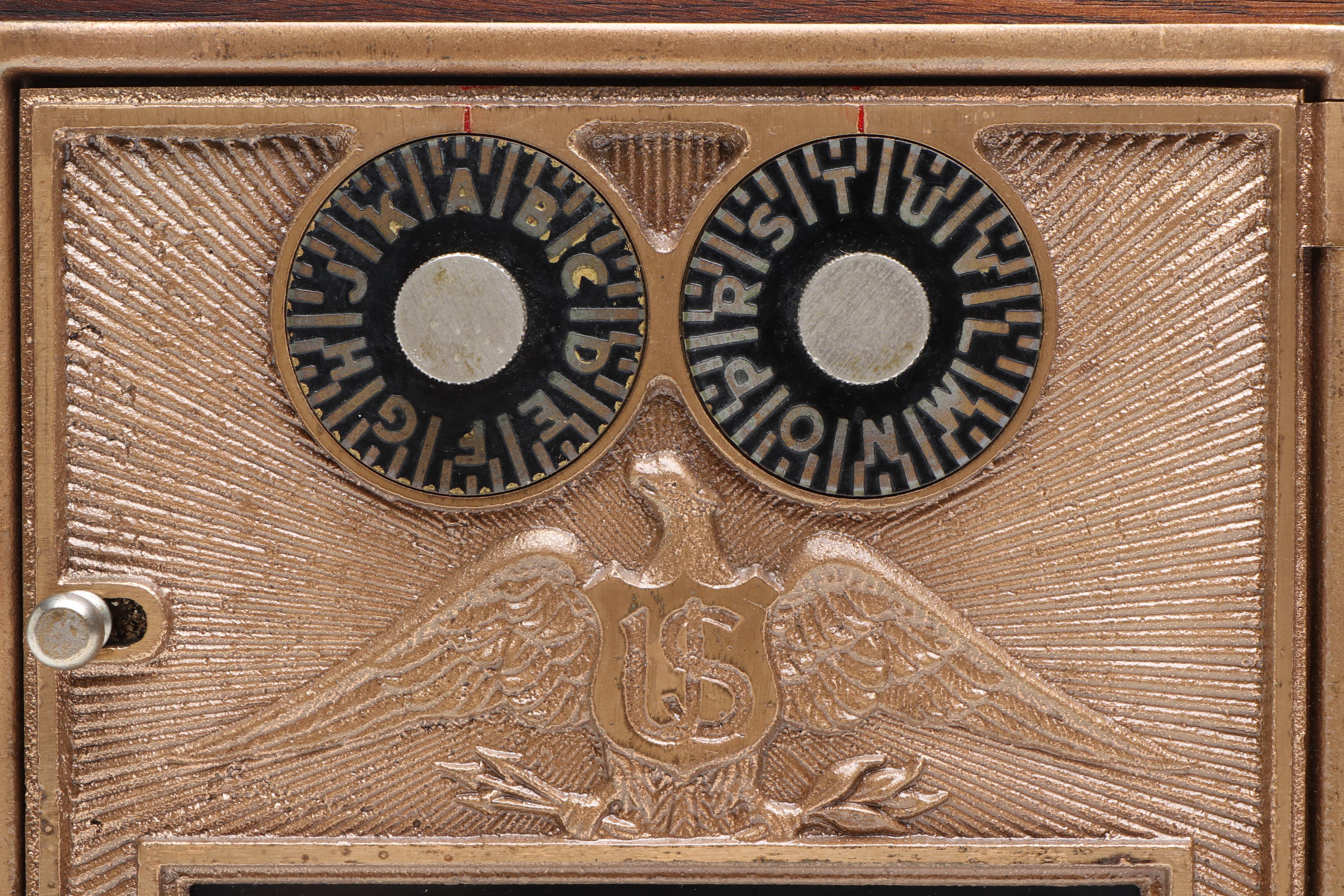 Handcrafted Limited Edition United States Post Office Lockbox