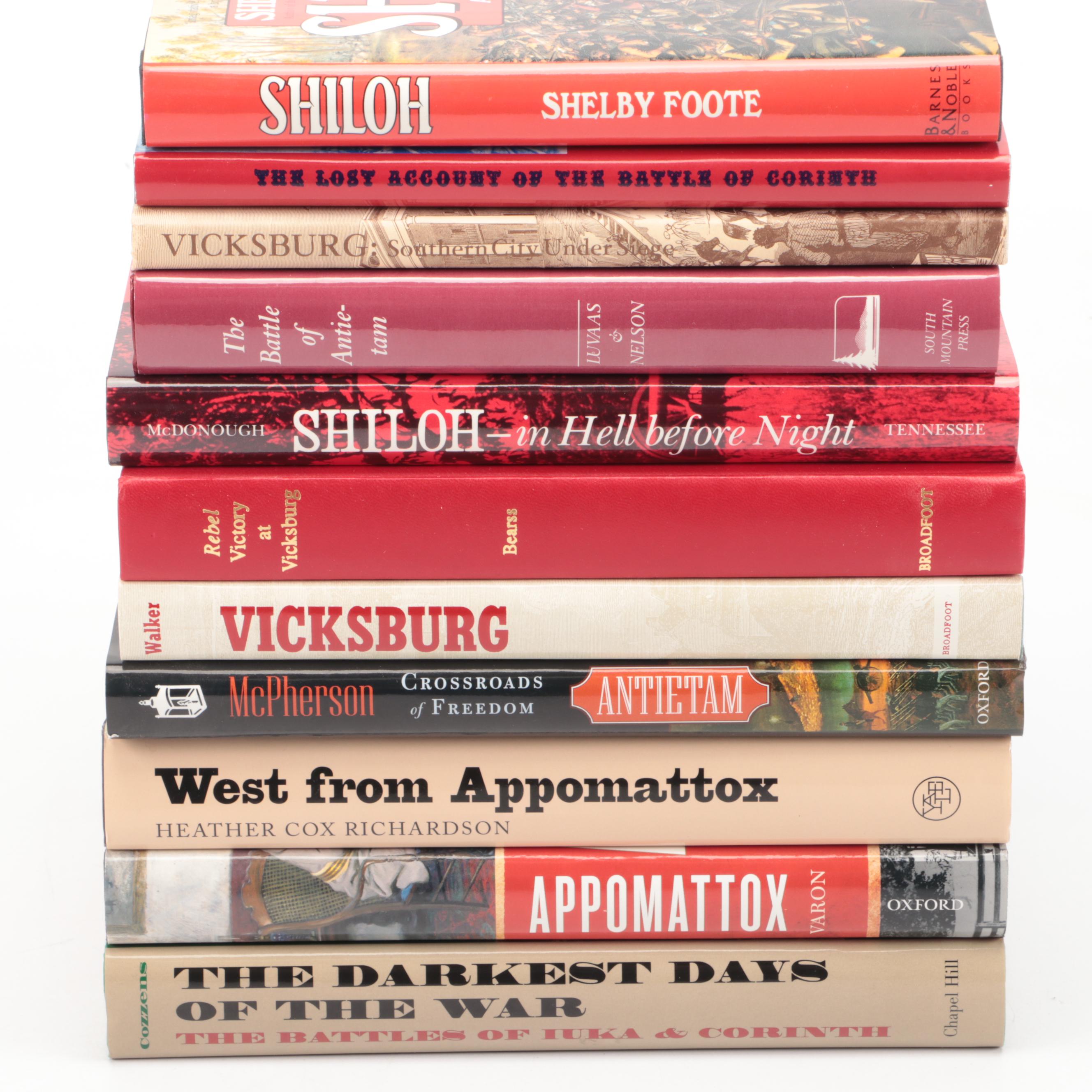 First Edition "The Darkest Days of the War" and More Civil War Books