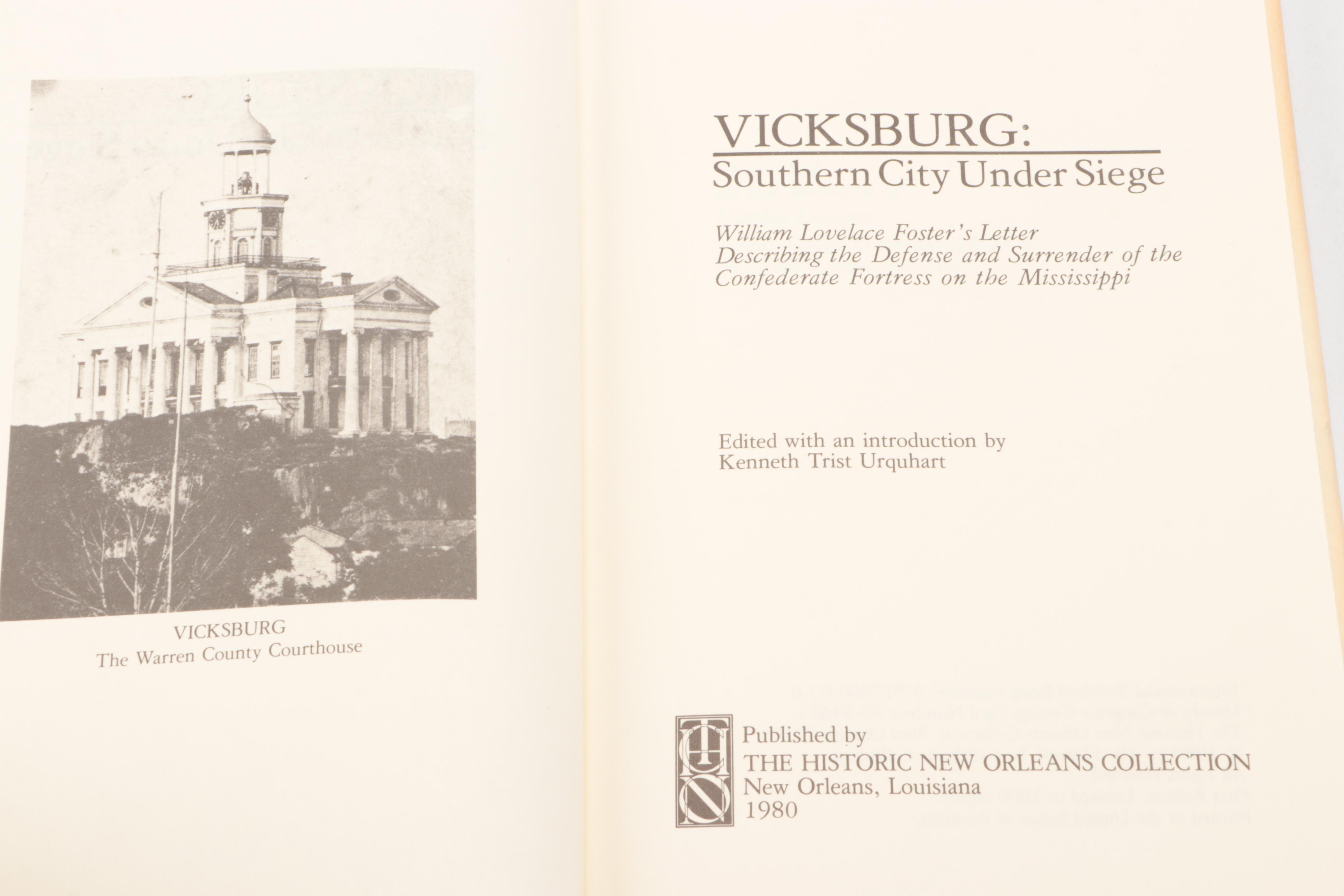 First Edition "The Darkest Days of the War" and More Civil War Books