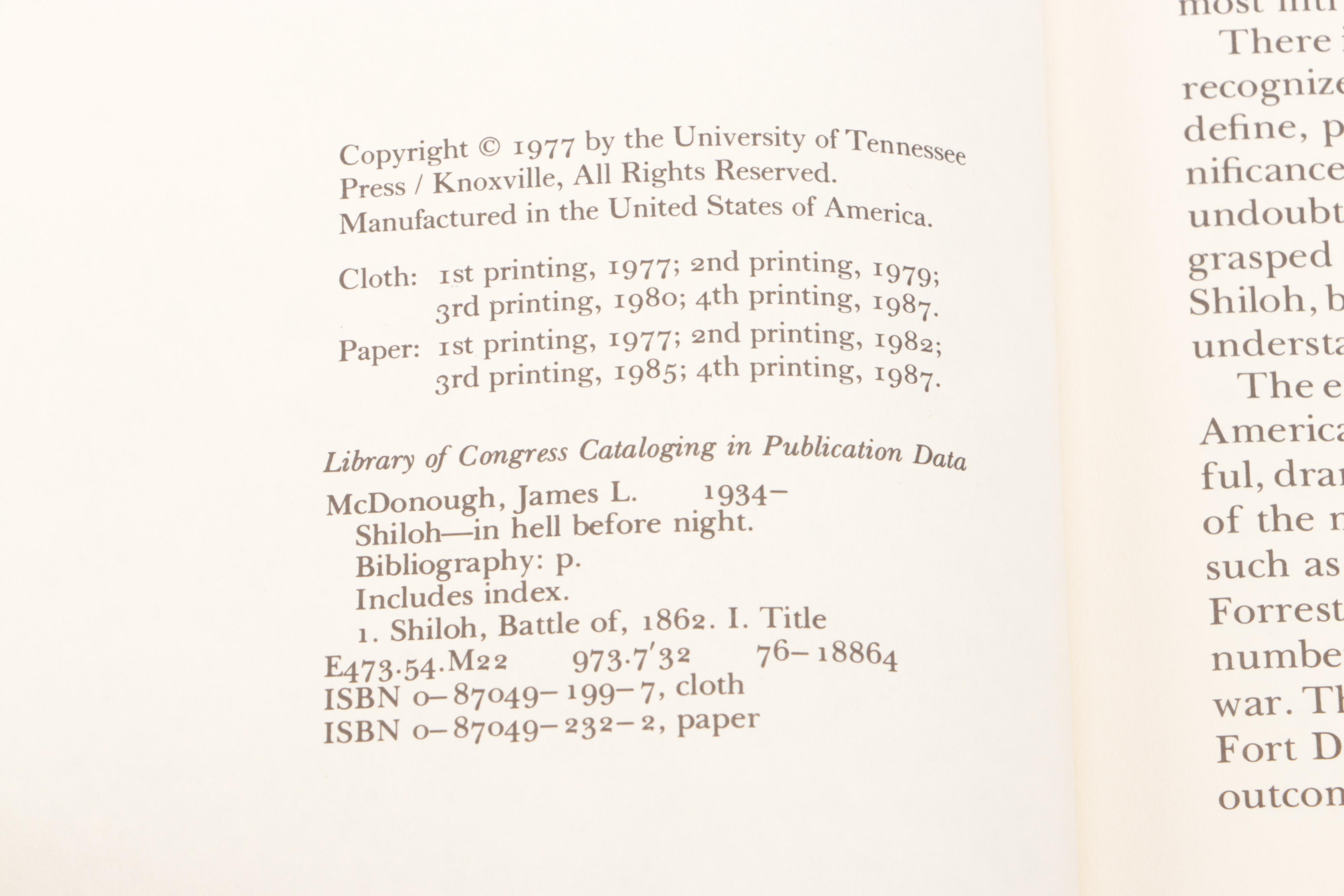 First Edition "The Darkest Days of the War" and More Civil War Books