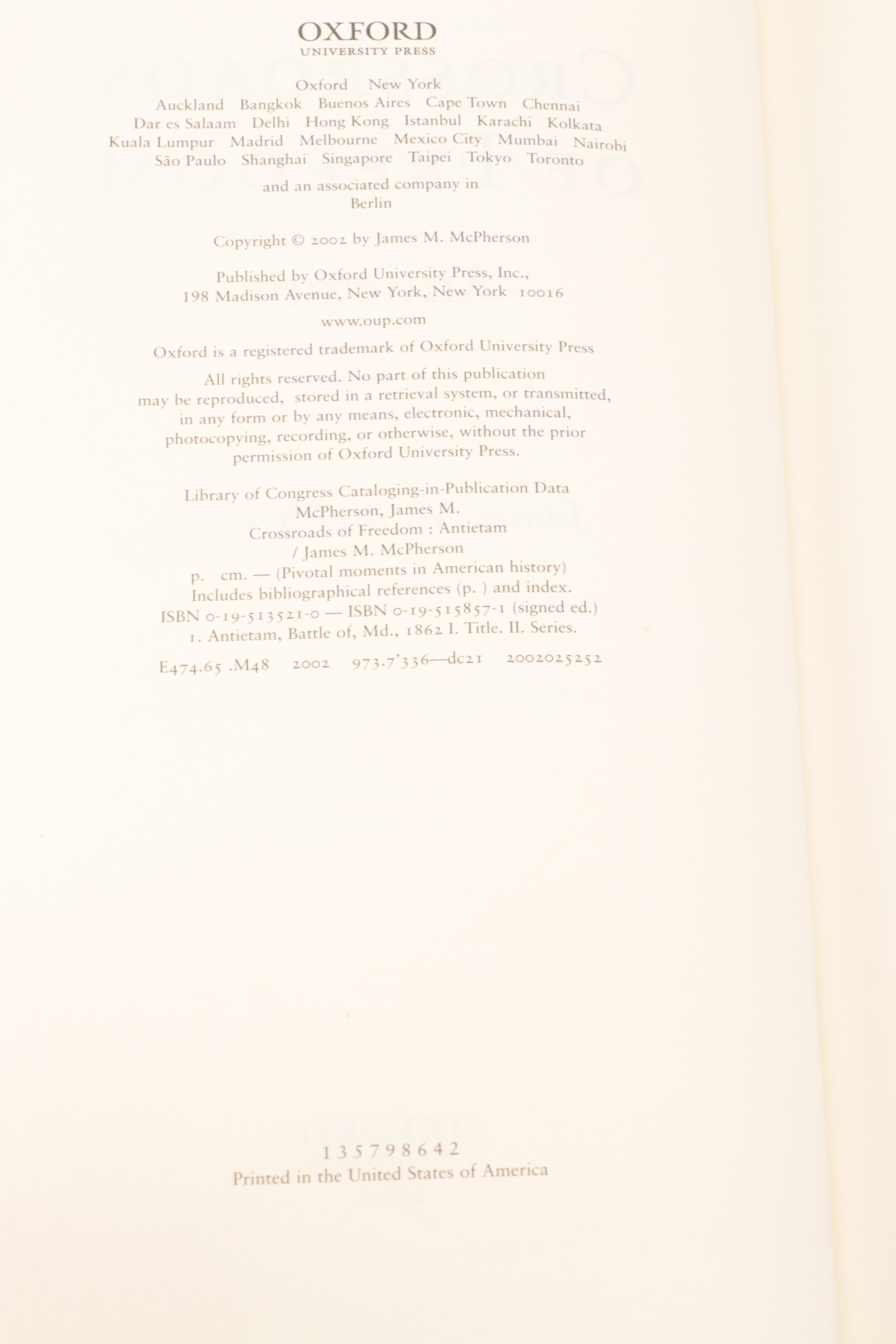 First Edition "The Darkest Days of the War" and More Civil War Books