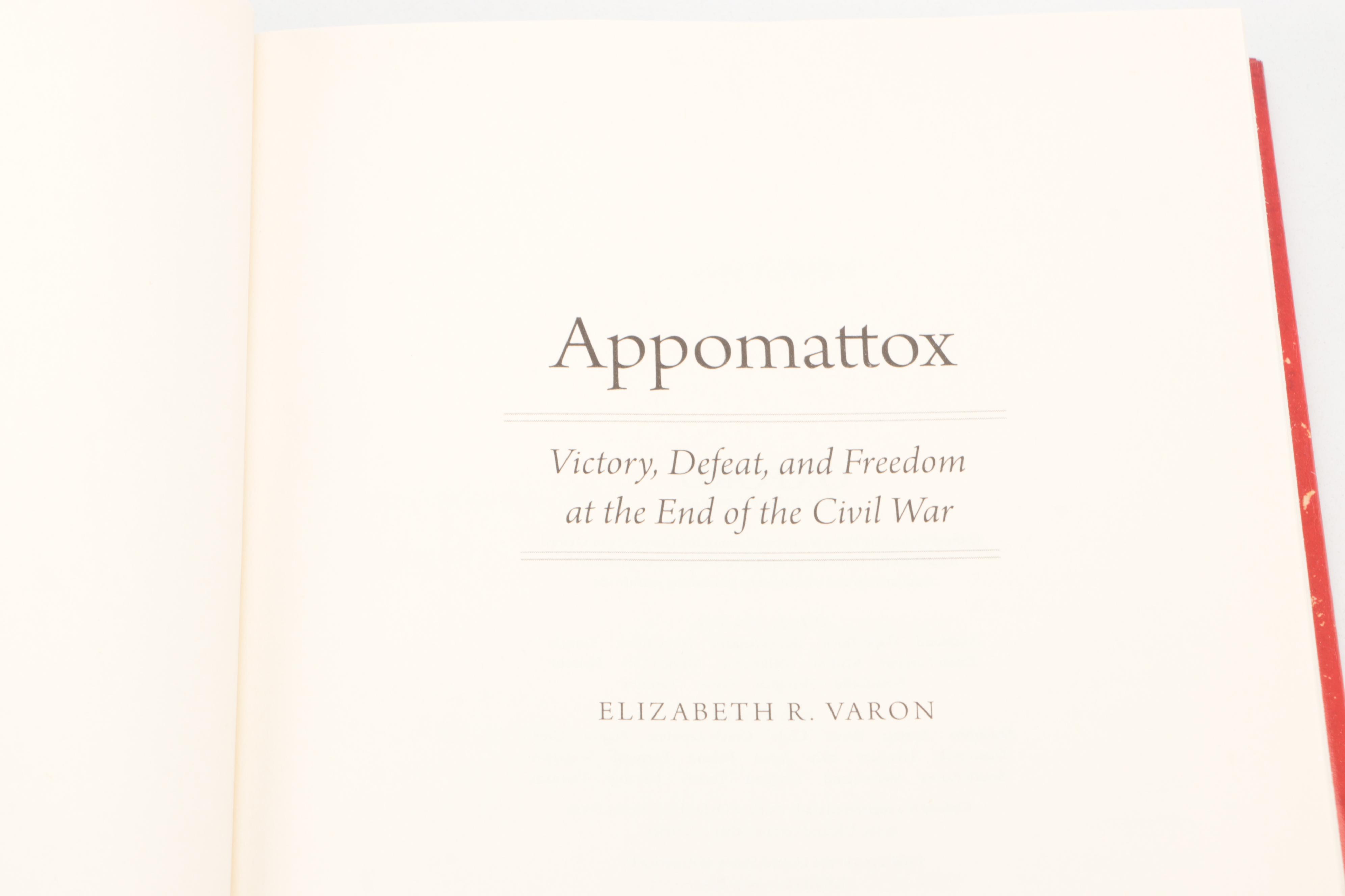 First Edition "The Darkest Days of the War" and More Civil War Books