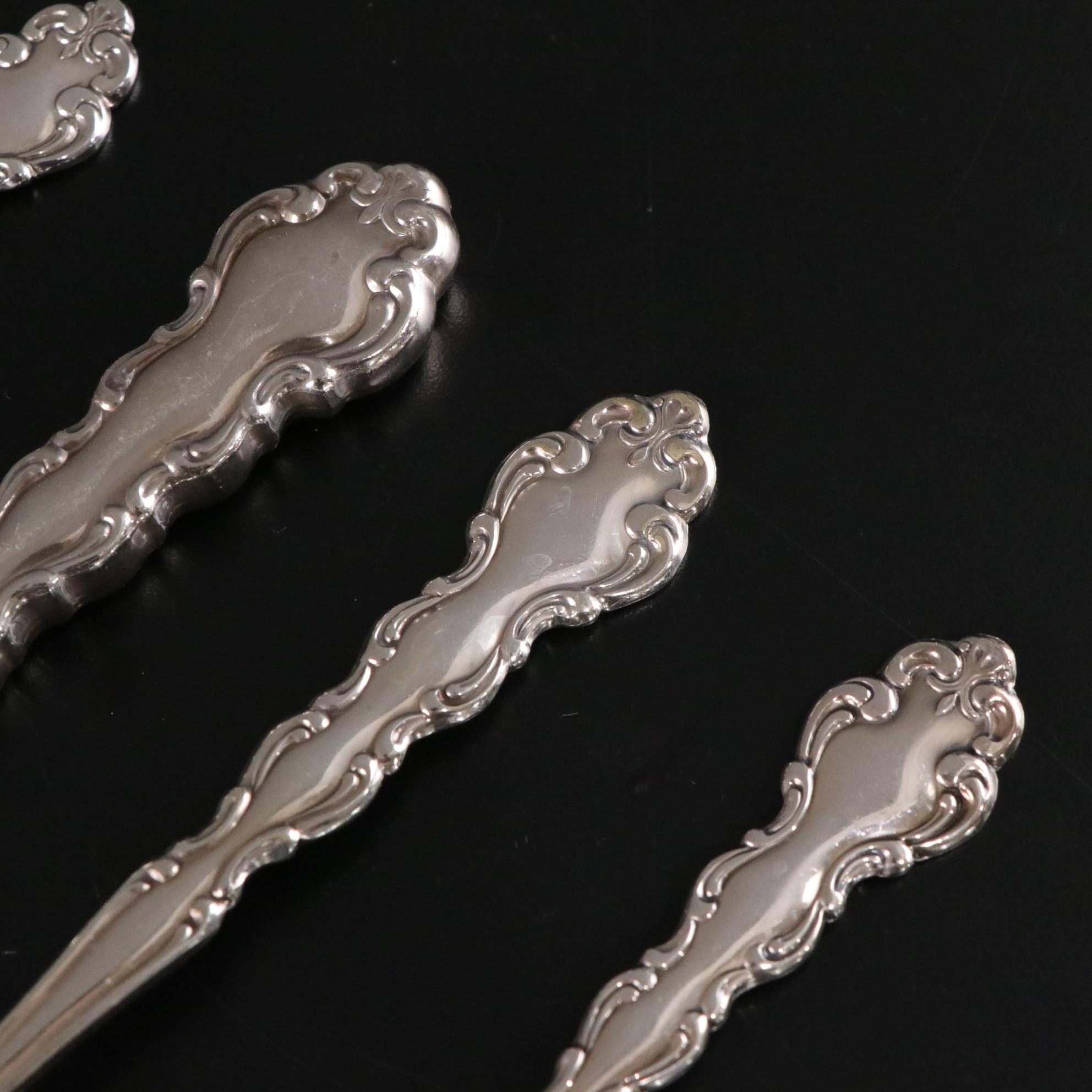 Oneida Community "Baroque" Silver Plate Flatware, Mid-20th Century