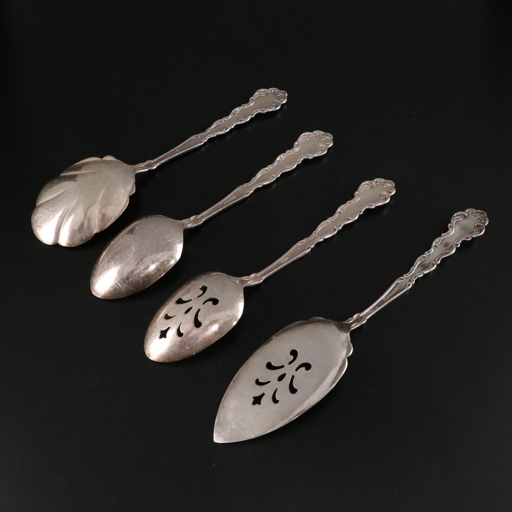 Oneida Community "Baroque" Silver Plate Flatware, Mid-20th Century