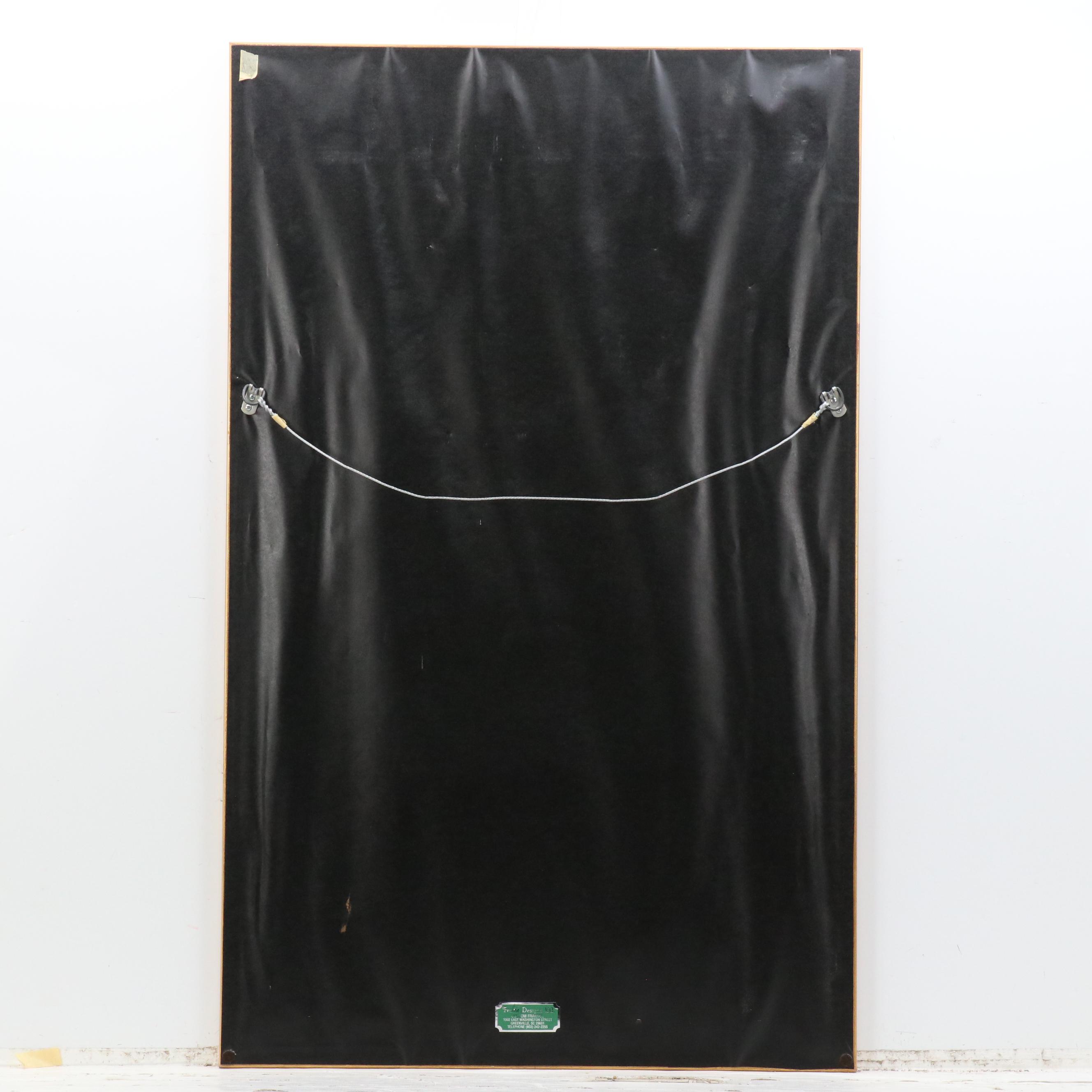 Beryl Cook Signed Serigraph "A Bathroom," 1987