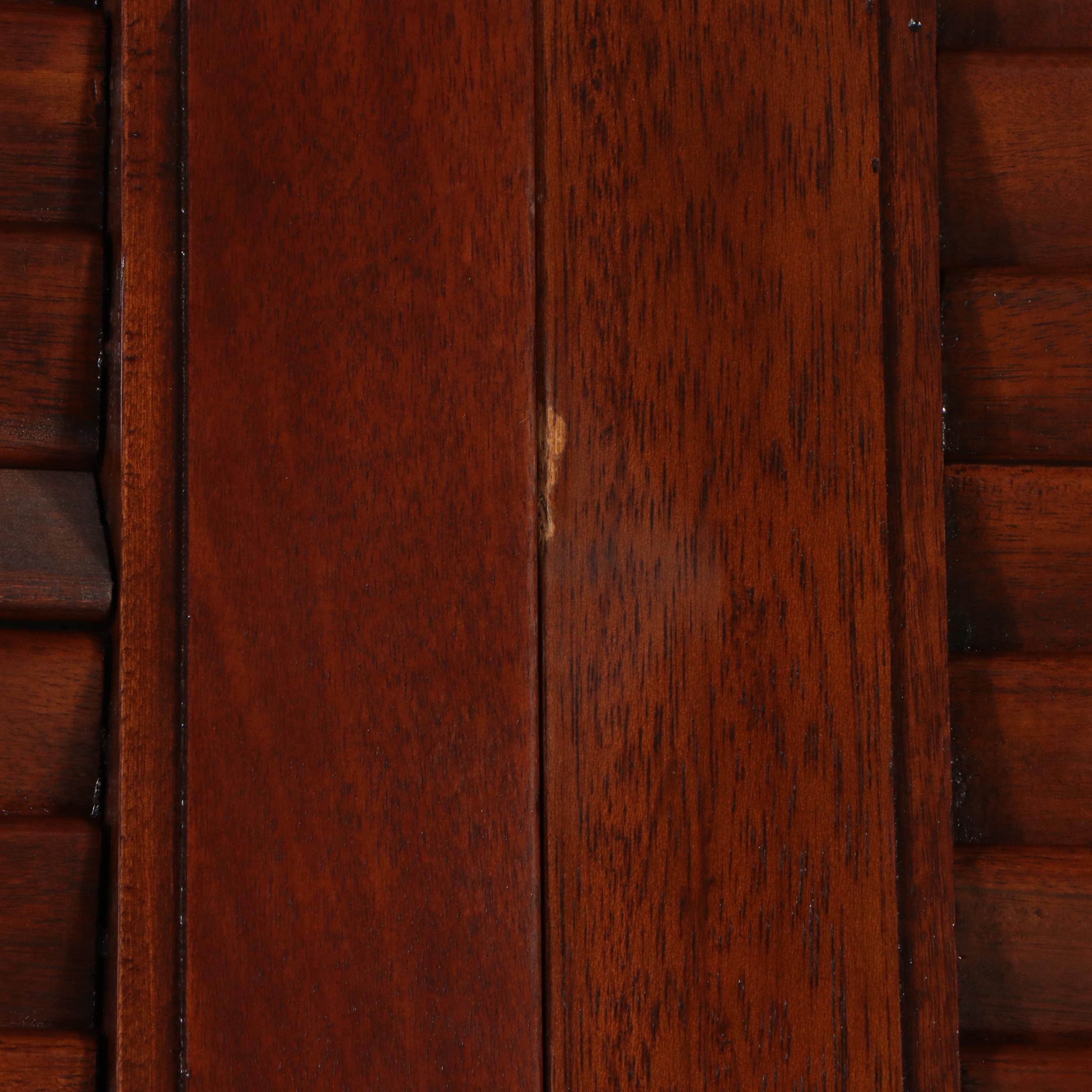 Louvered Wood Accordion Doors