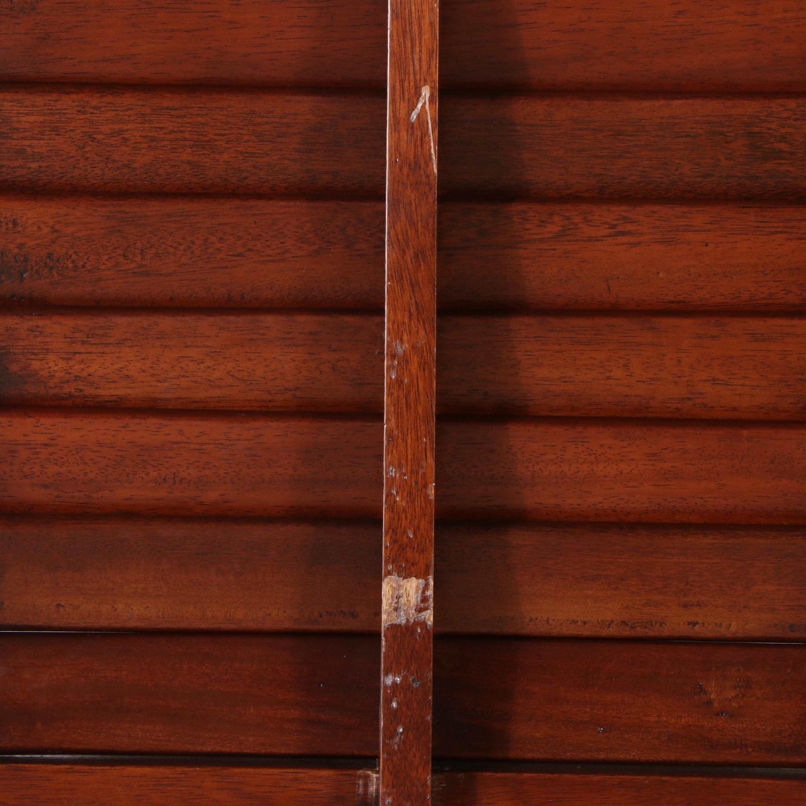 Louvered Wood Accordion Doors