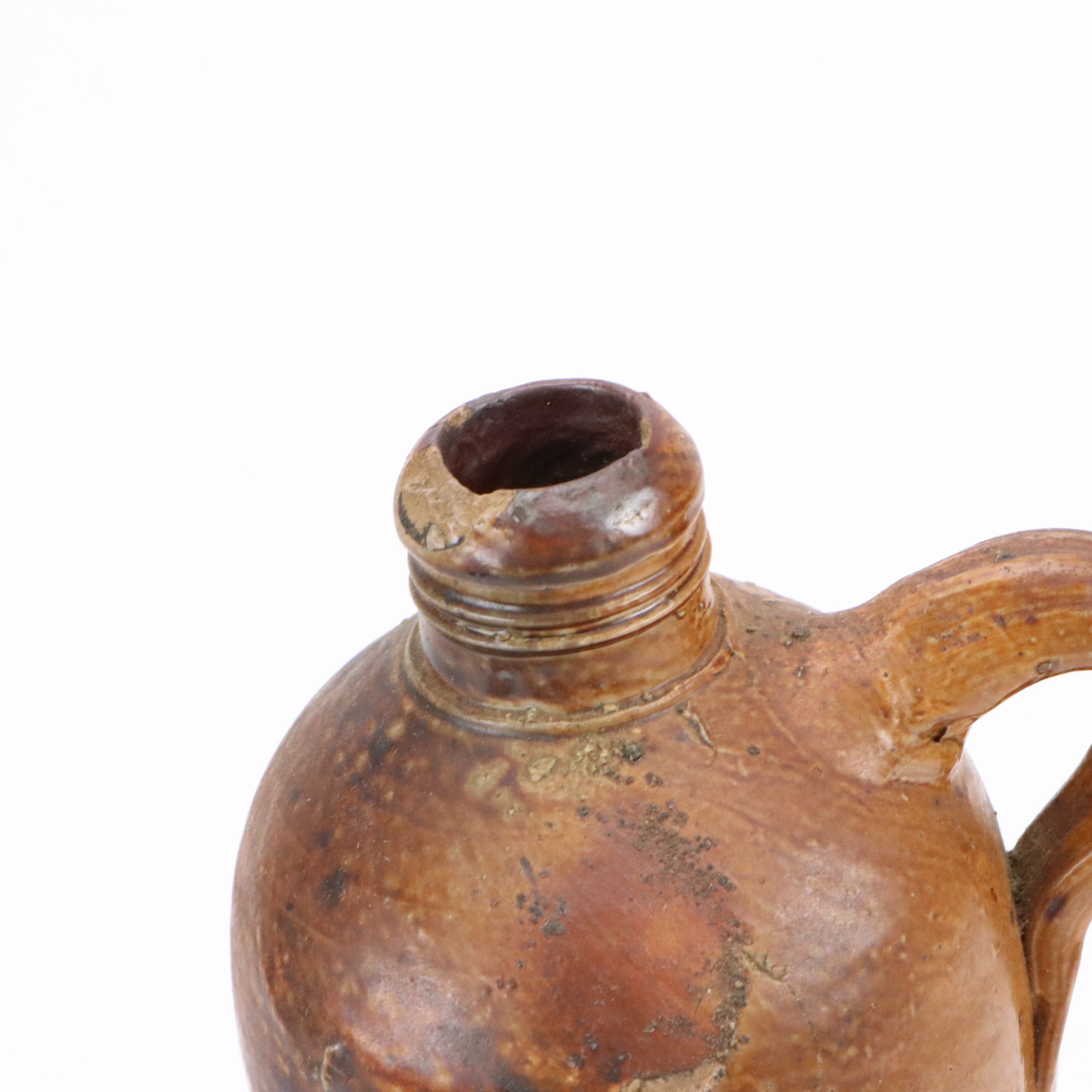 J. Friedrich Grosskarben German Stoneware Water Jugs, Late 19th Century