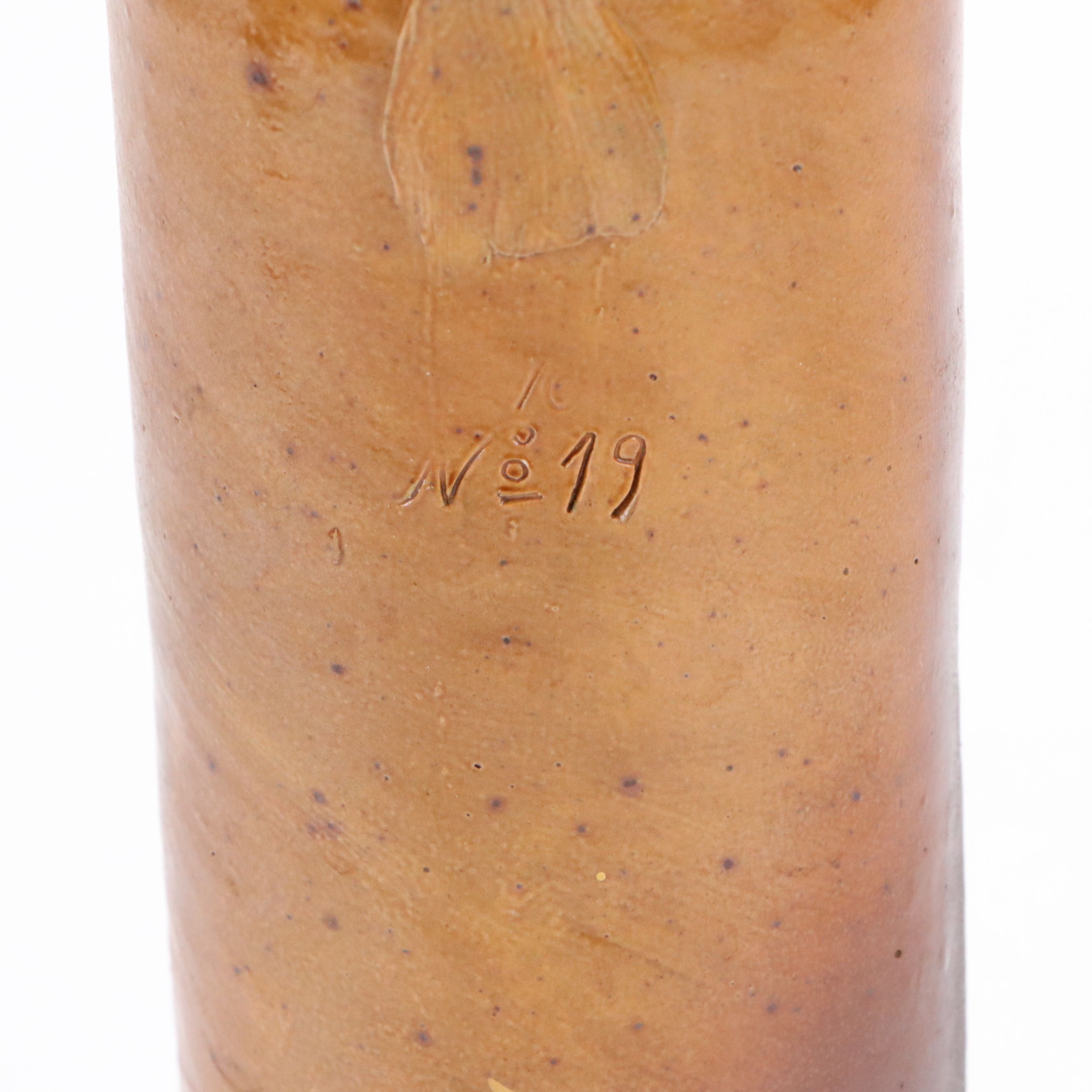 J. Friedrich Grosskarben German Stoneware Water Jugs, Late 19th Century