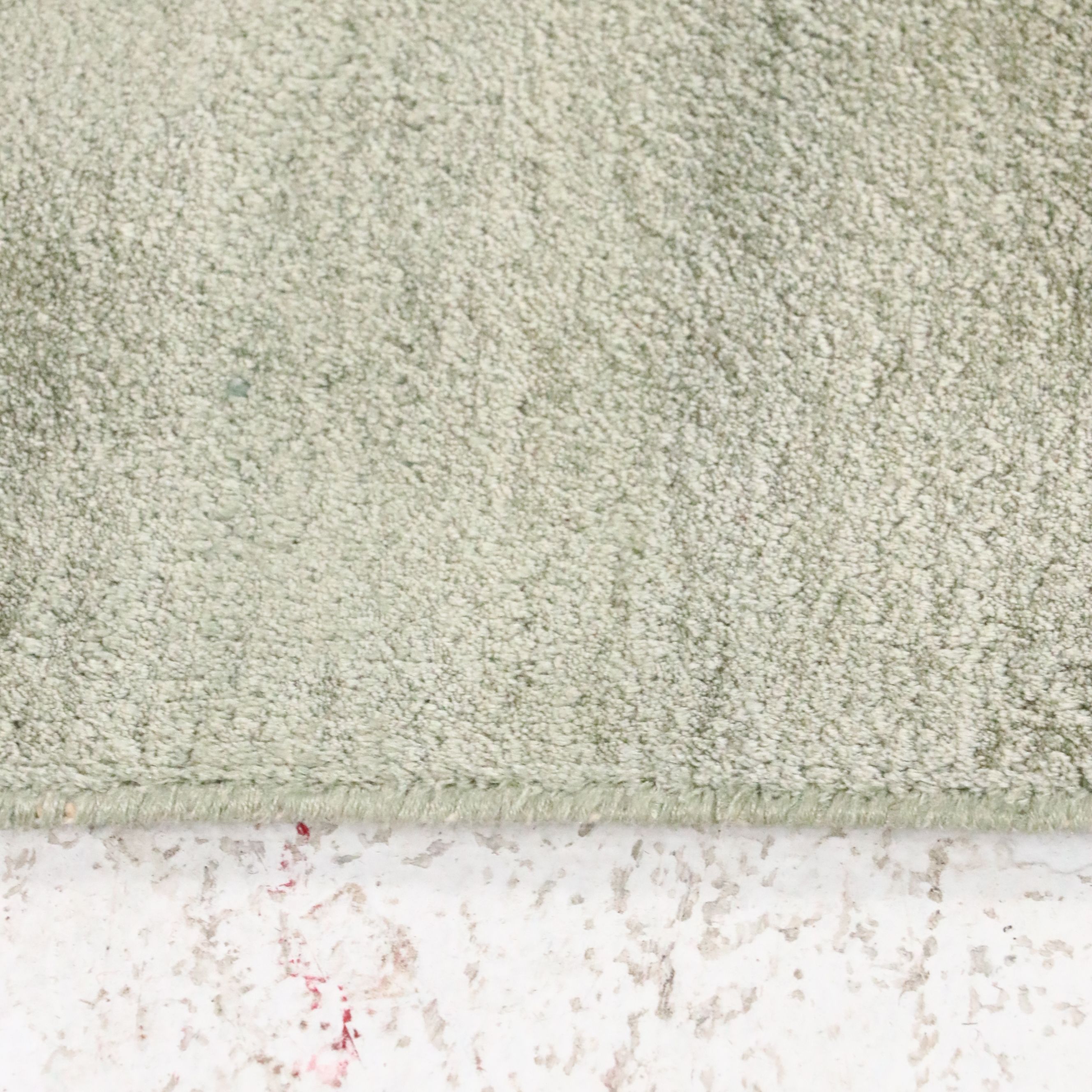 4'1 x 6'8 Hand-Knotted Persian Pictorial Wool and Silk Blend Area Rug