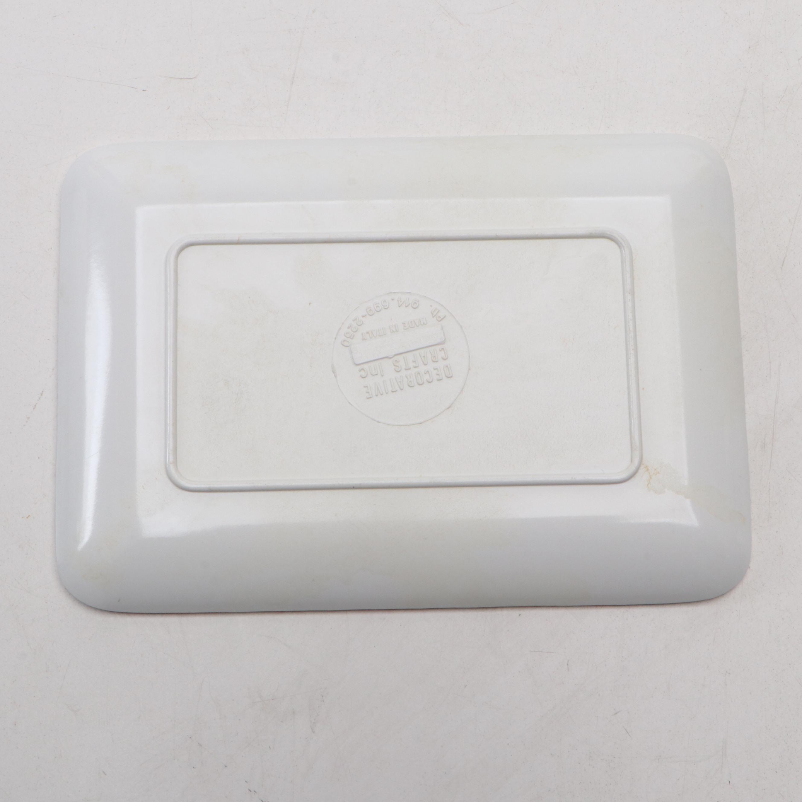 Decorative Crafts Inc Mucha and Other Art Nouveau Poster Plastic Trays