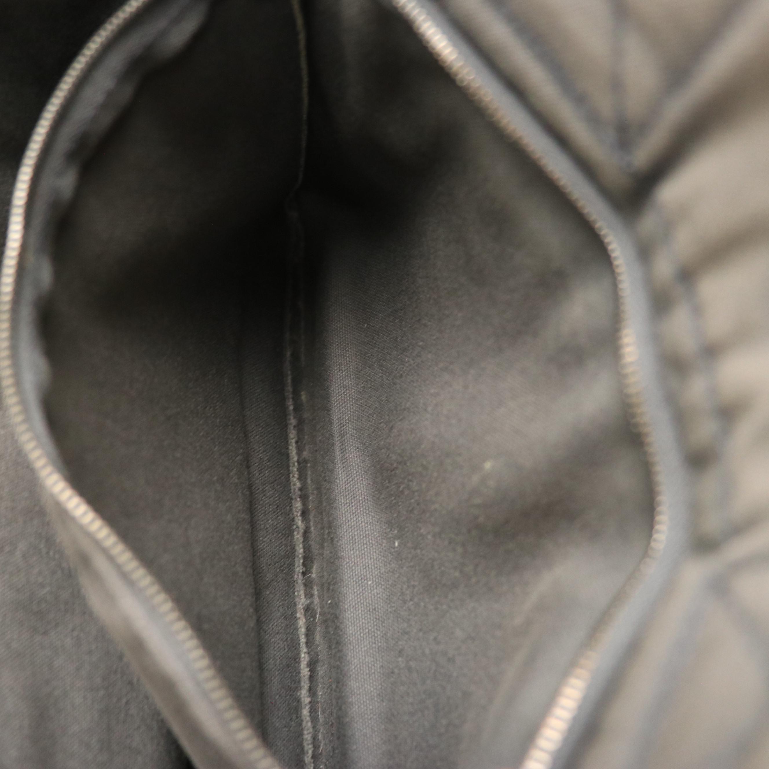 Hermès Fourre-Tout PM in Grey Cotton Canvas