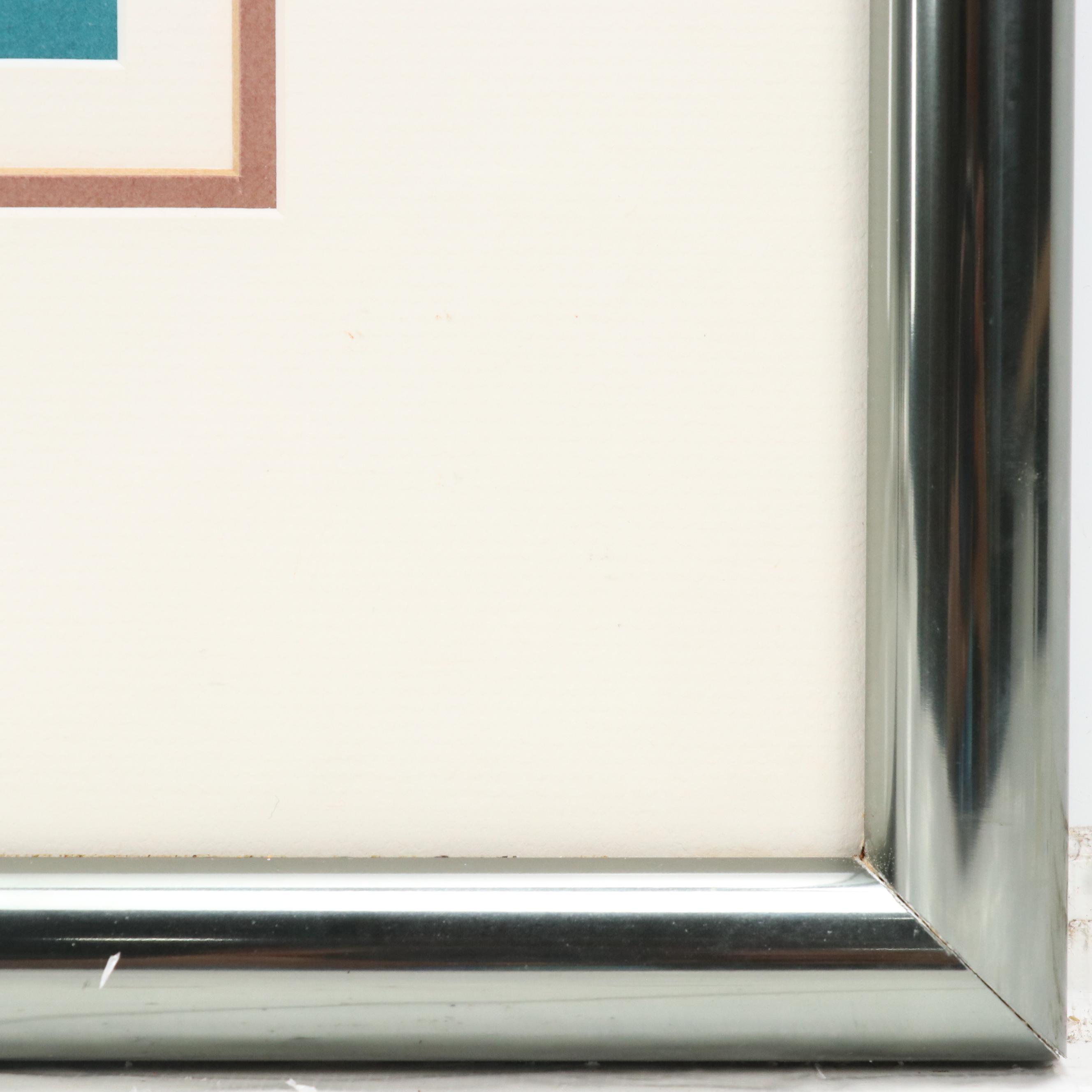 Hiro Yamagata Serigraph "Neon," 1986