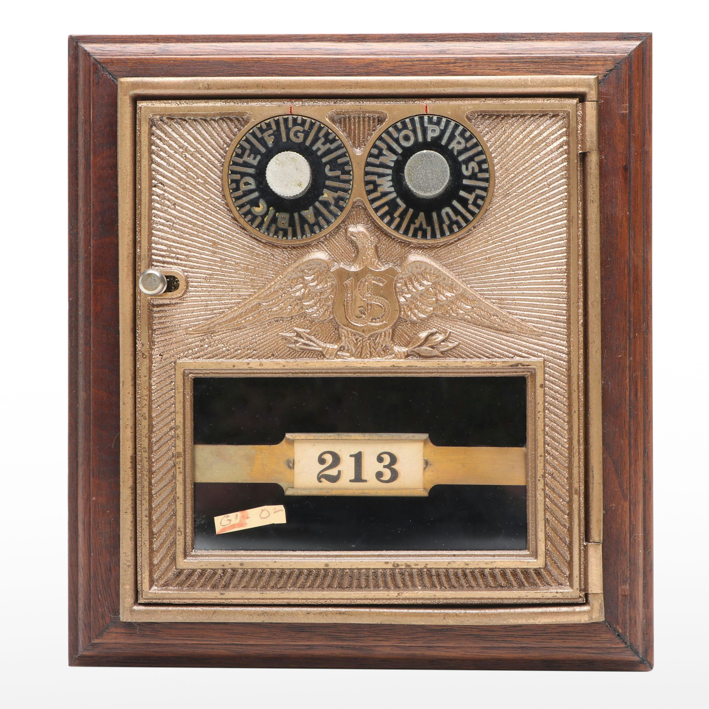 Handcrafted Limited Edition United States Post Office Lockbox