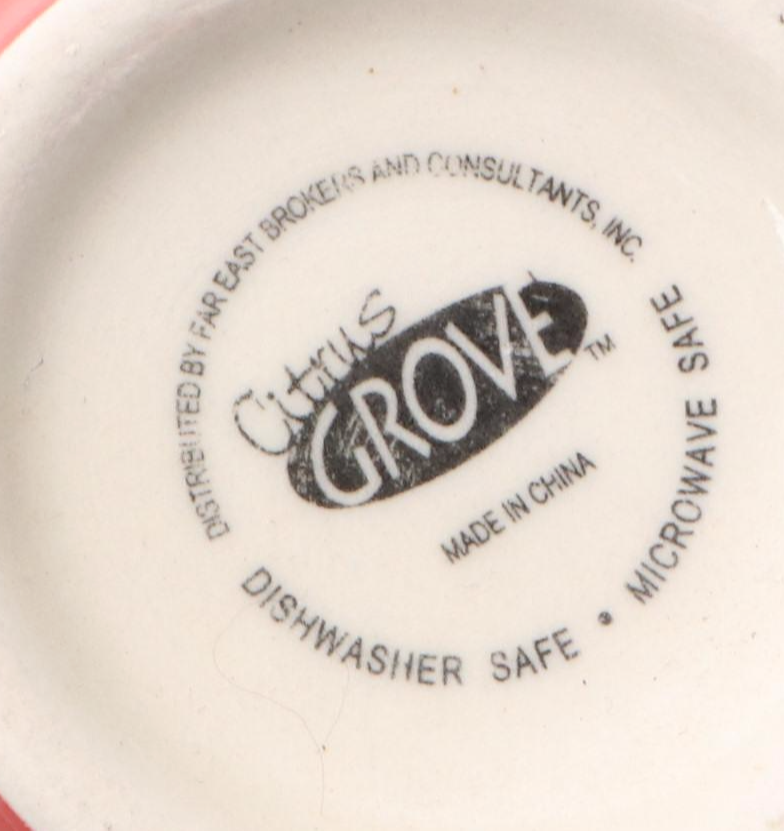 Citrus Grove, Gibson with Other Ceramic Contemporary Mugs