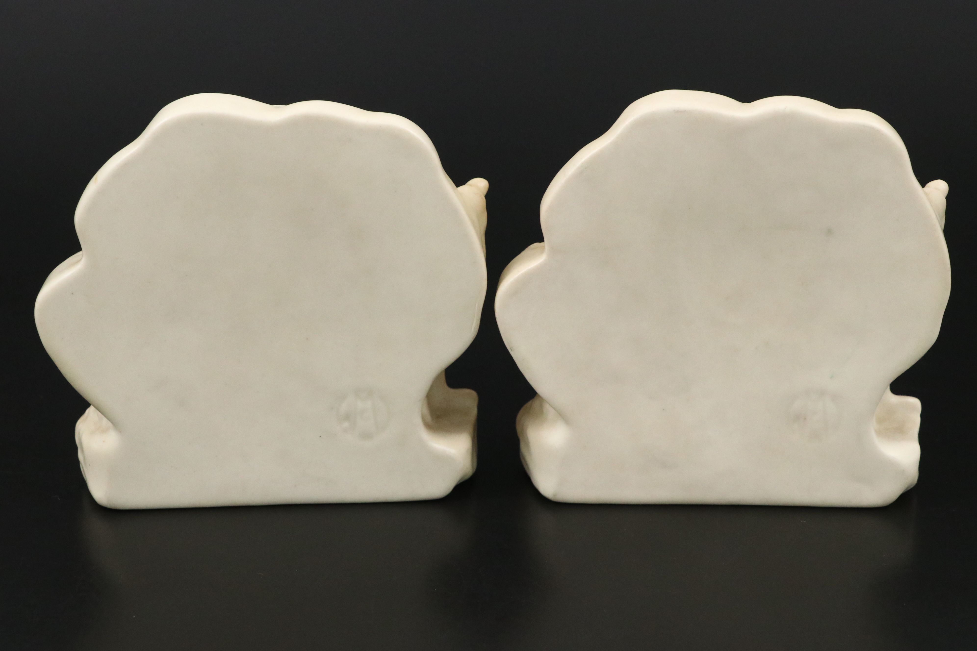 Rookwood Pottery Ship Bookends After William Purcell McDonald, 1934–1935