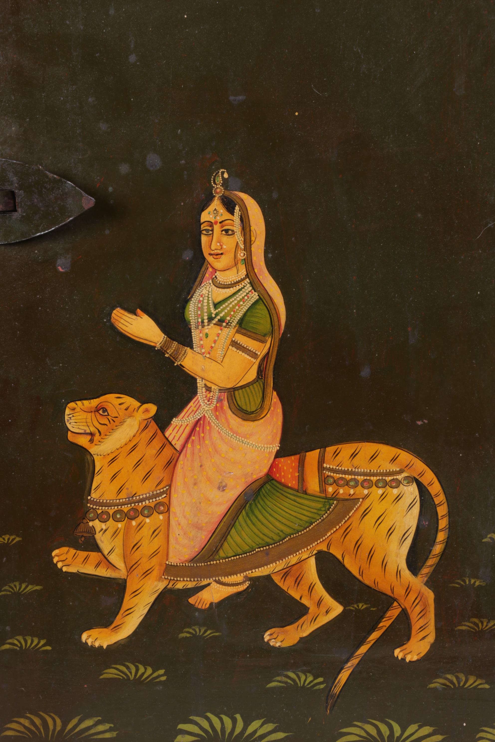 Handcrafted Wooden Jharokha Window Wall Décor of Lord Shiva and Mata Parvati