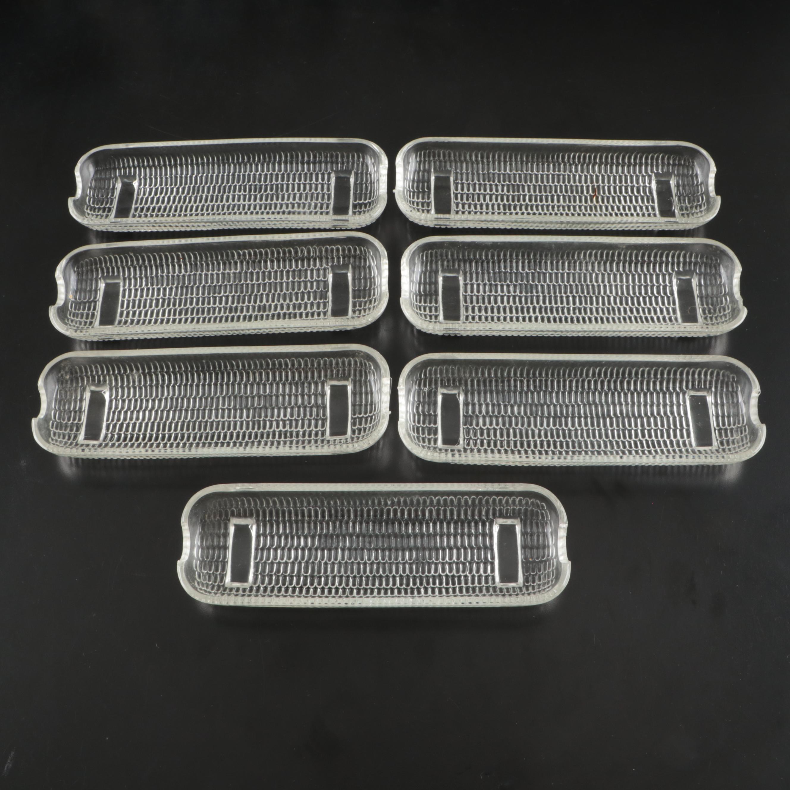 Arcoroc French Glass Bowl with Other Glass Tableware and Bottles