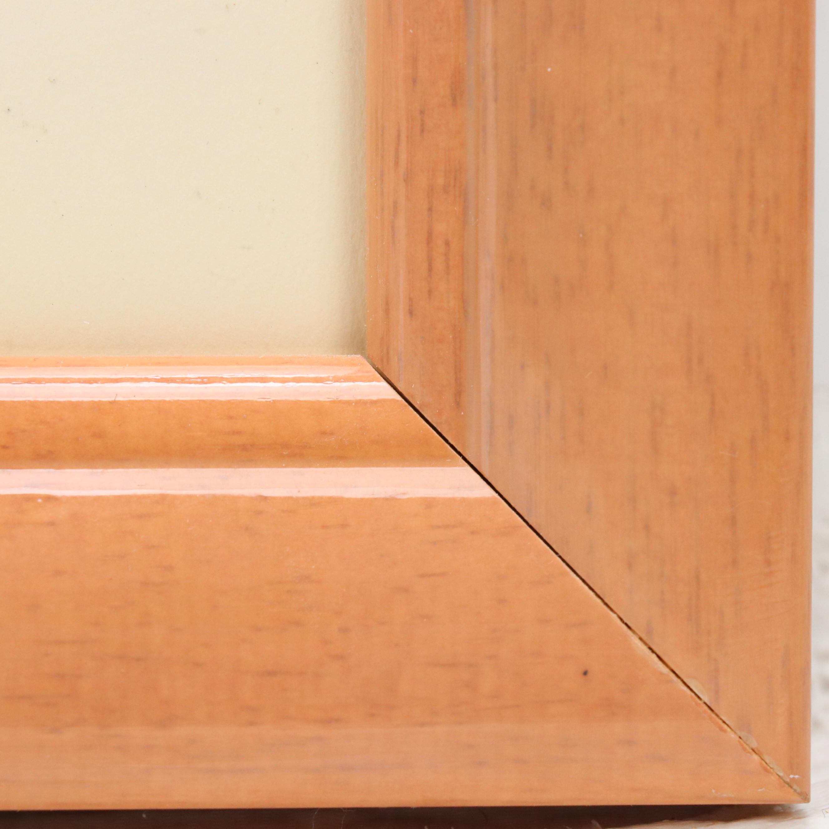 Patricia Govezensky Serigraph "Cafe Royal," Late 20th Century