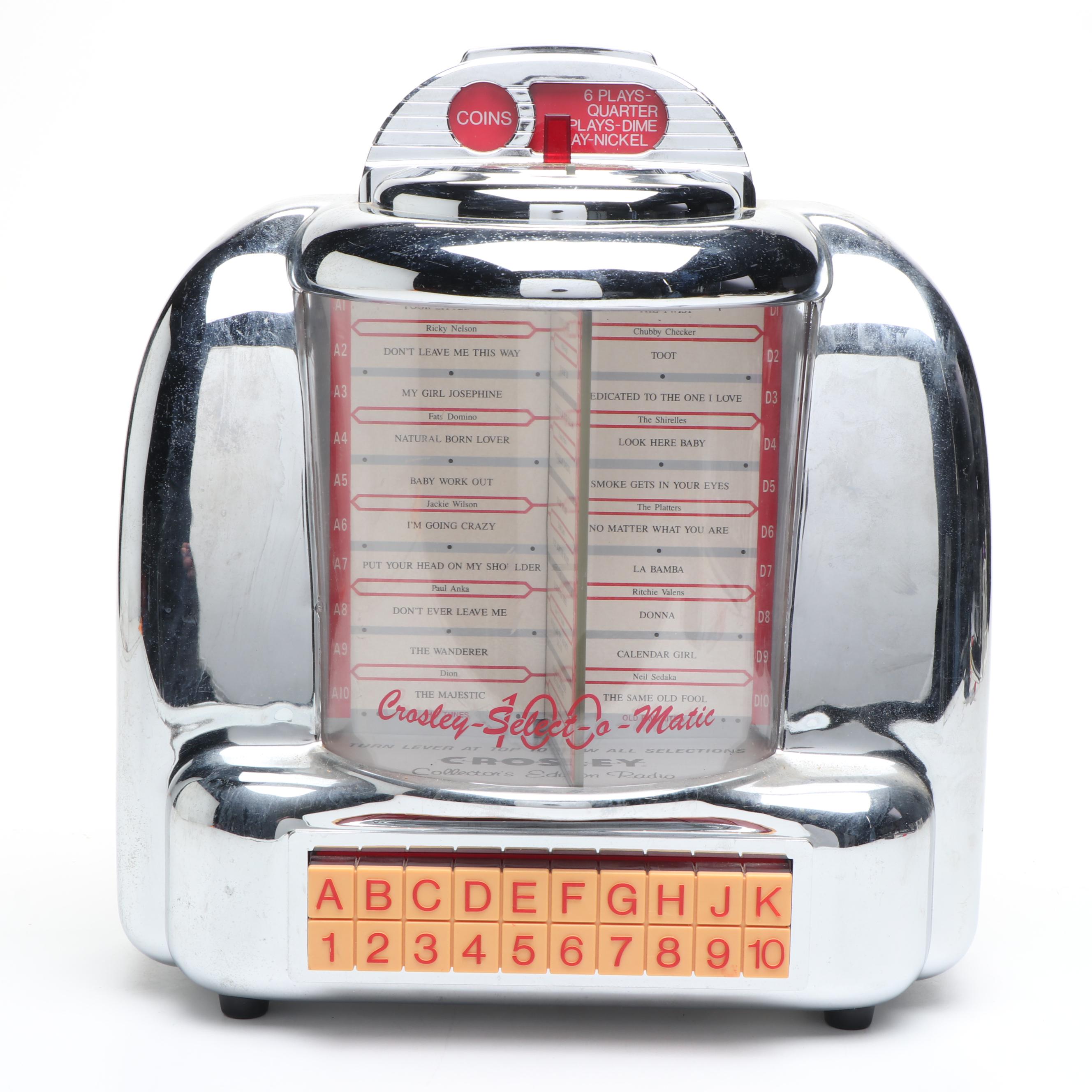 Crosley Collectors Edition CR-9 AM/FM Jukebox Radio