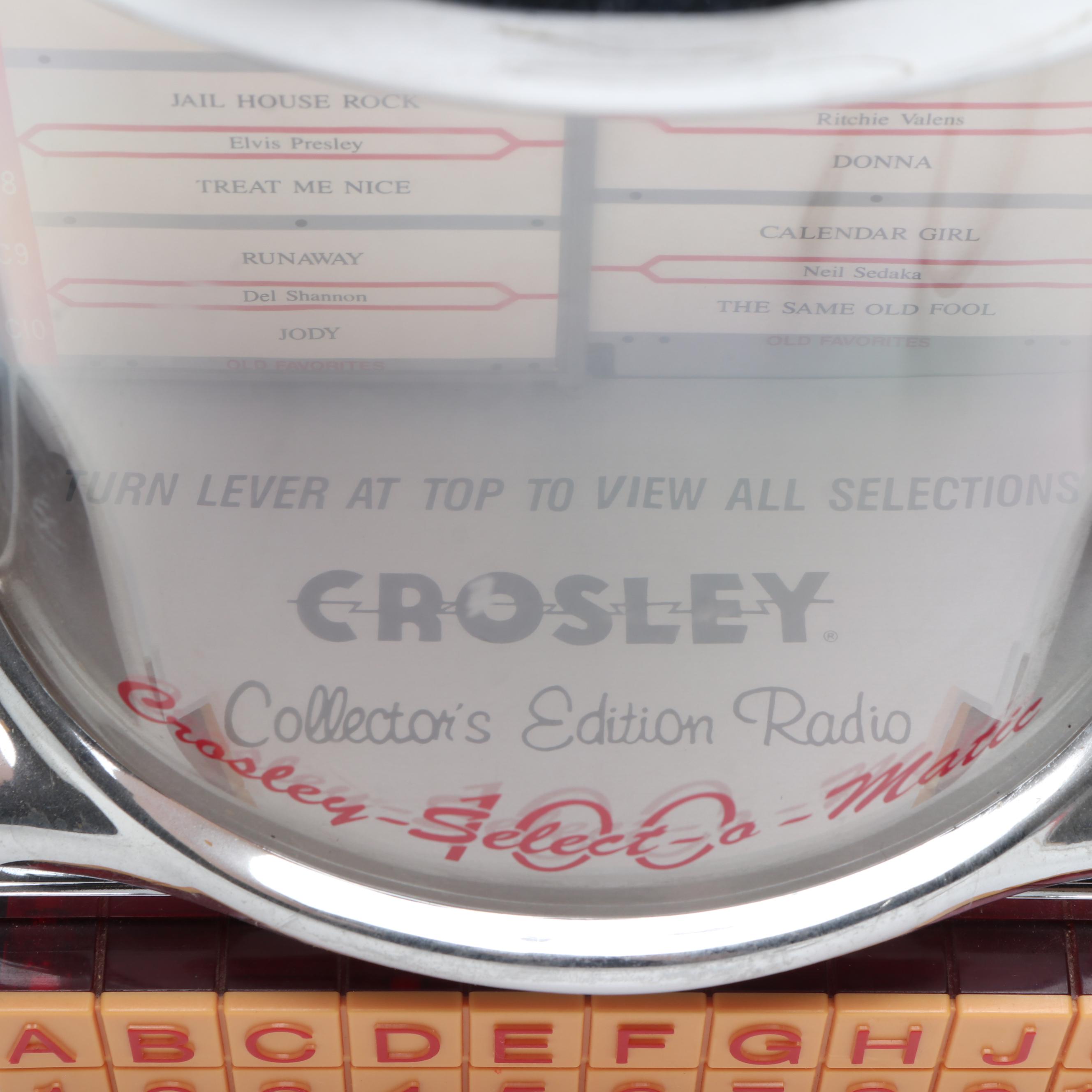 Crosley Collectors Edition CR-9 AM/FM Jukebox Radio
