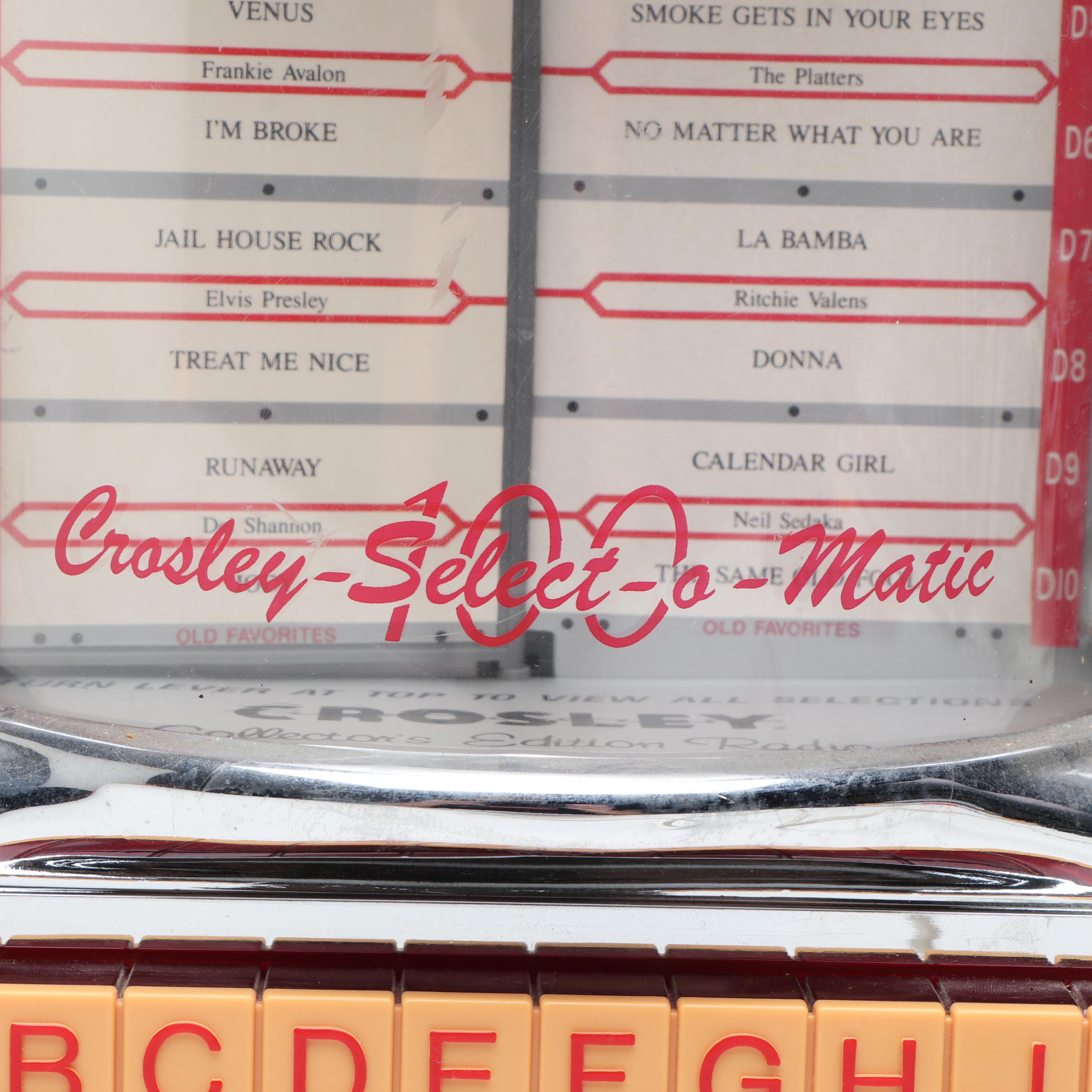 Crosley Collectors Edition CR-9 AM/FM Jukebox Radio