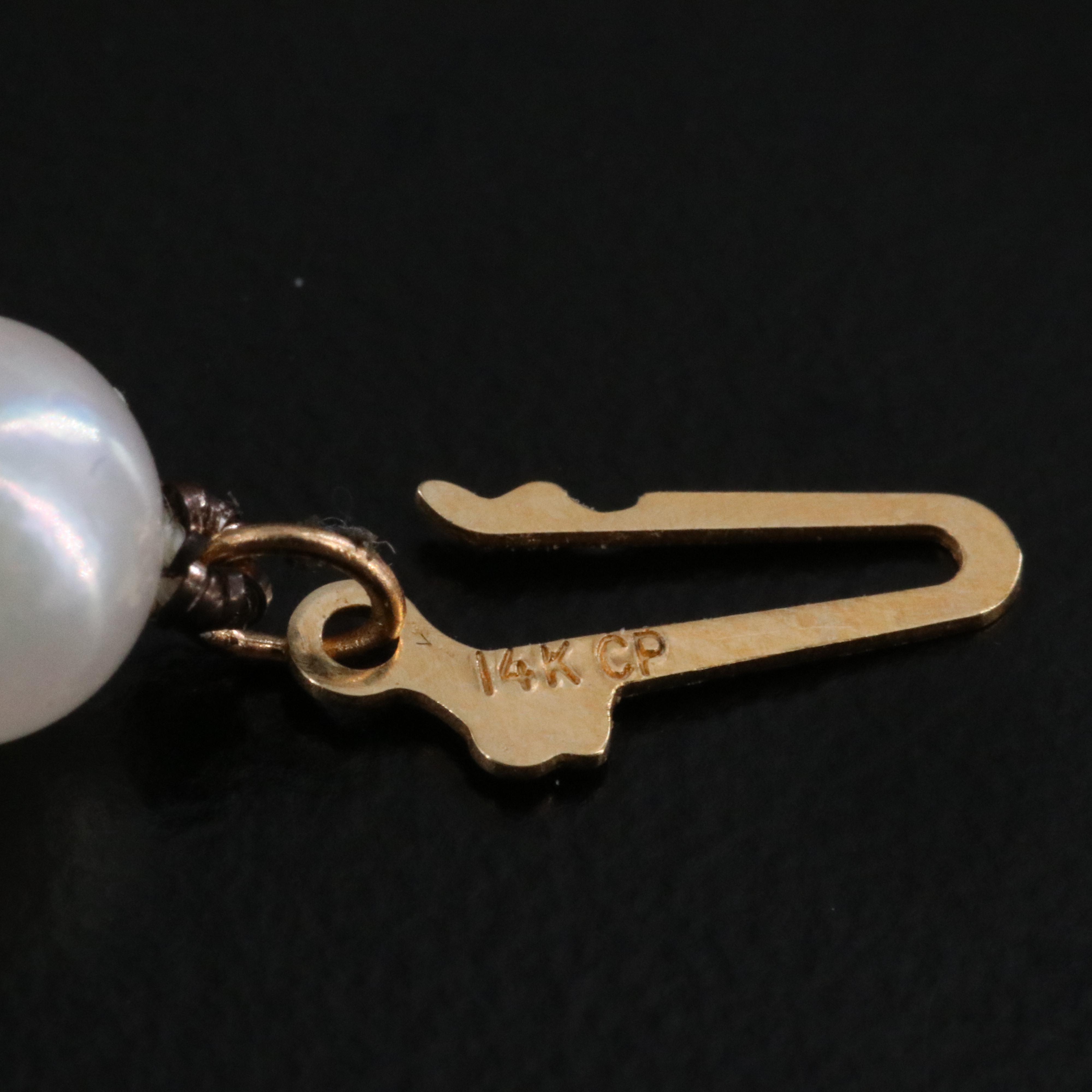 14K Pearl Necklace