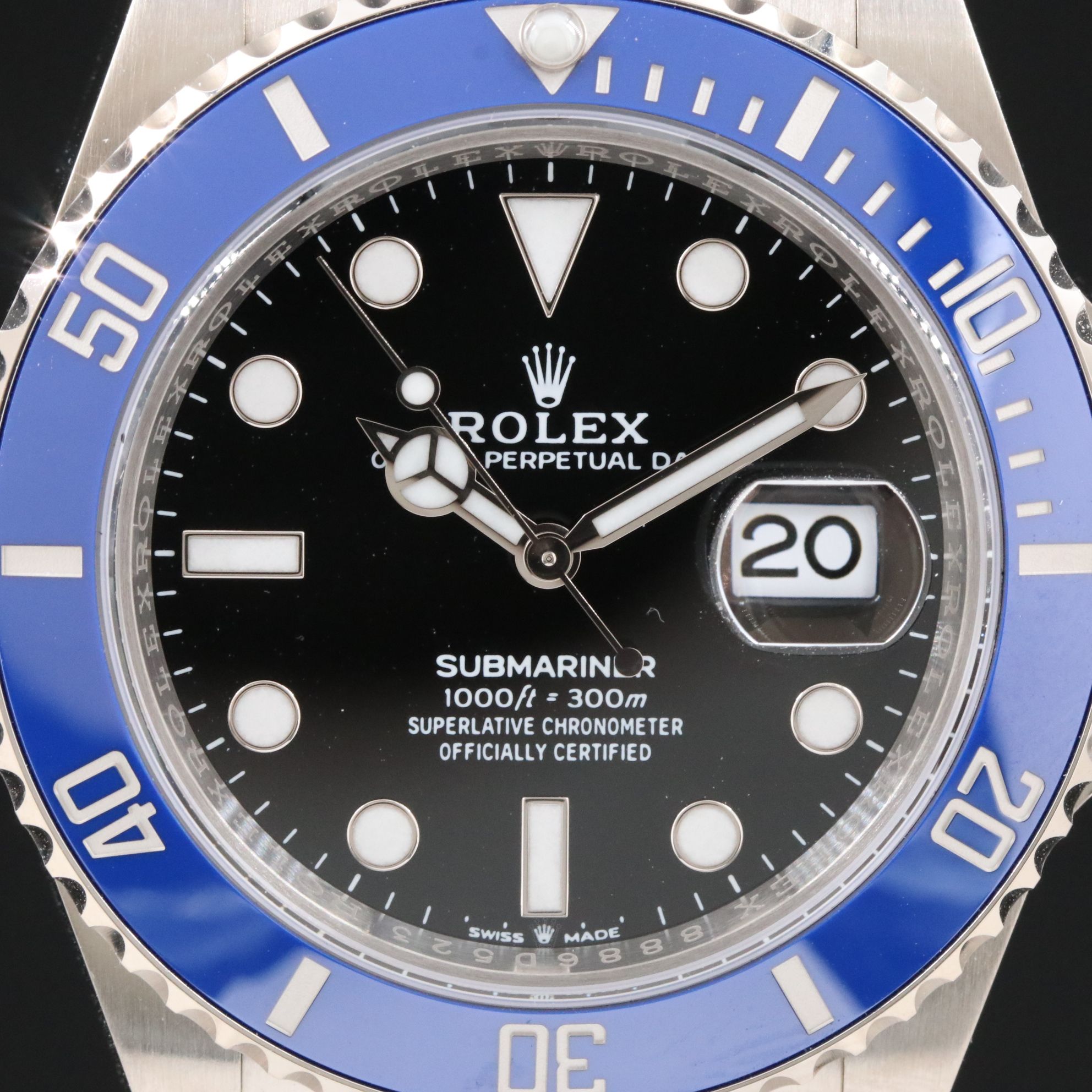 Rolex Submariner Date "Cookie Monster" 126619LB 18K White Gold Watch