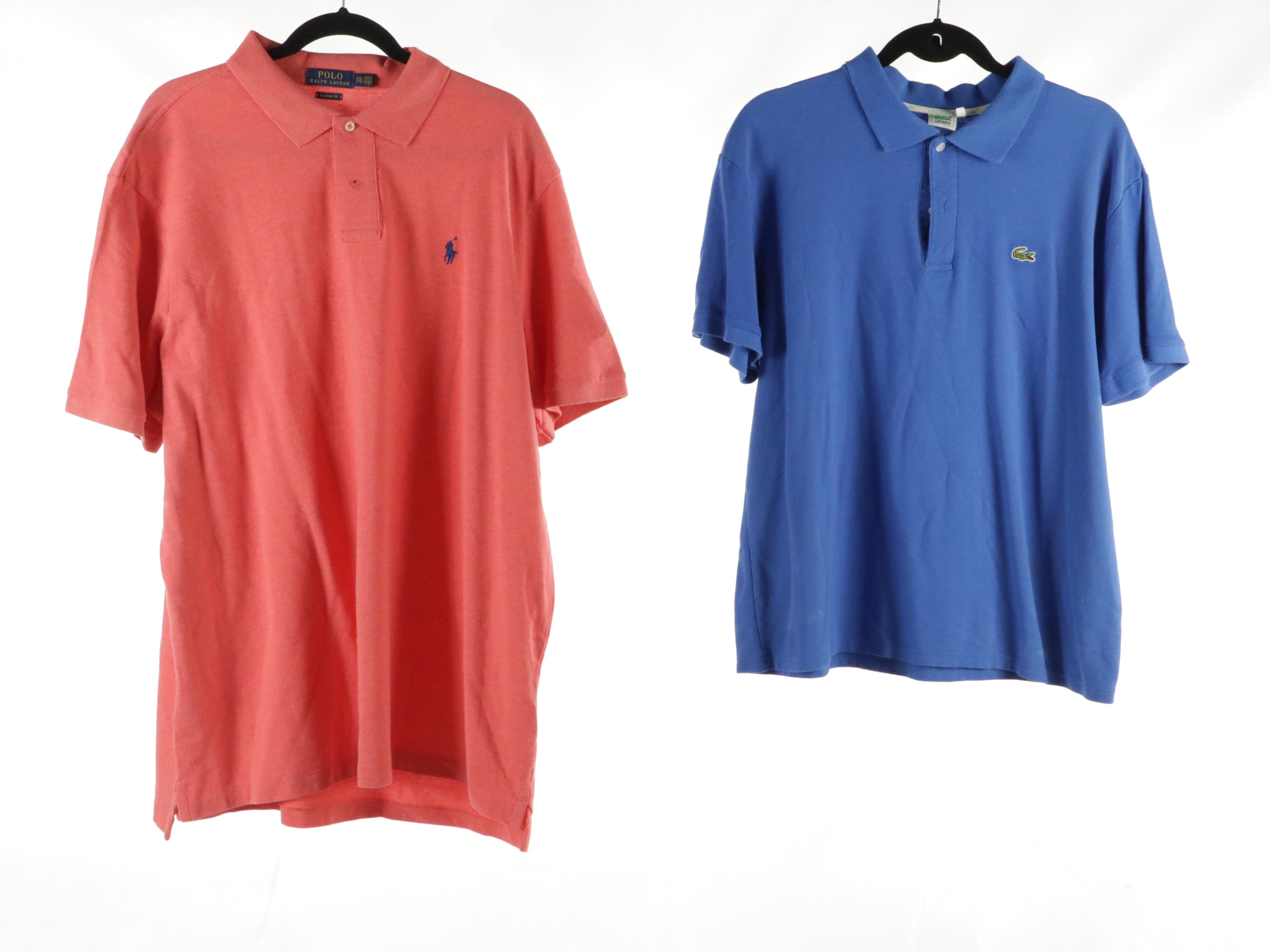 Men's Cotton Polo Shirts Featuring Lacoste, Polo by Ralph Lauren, and More