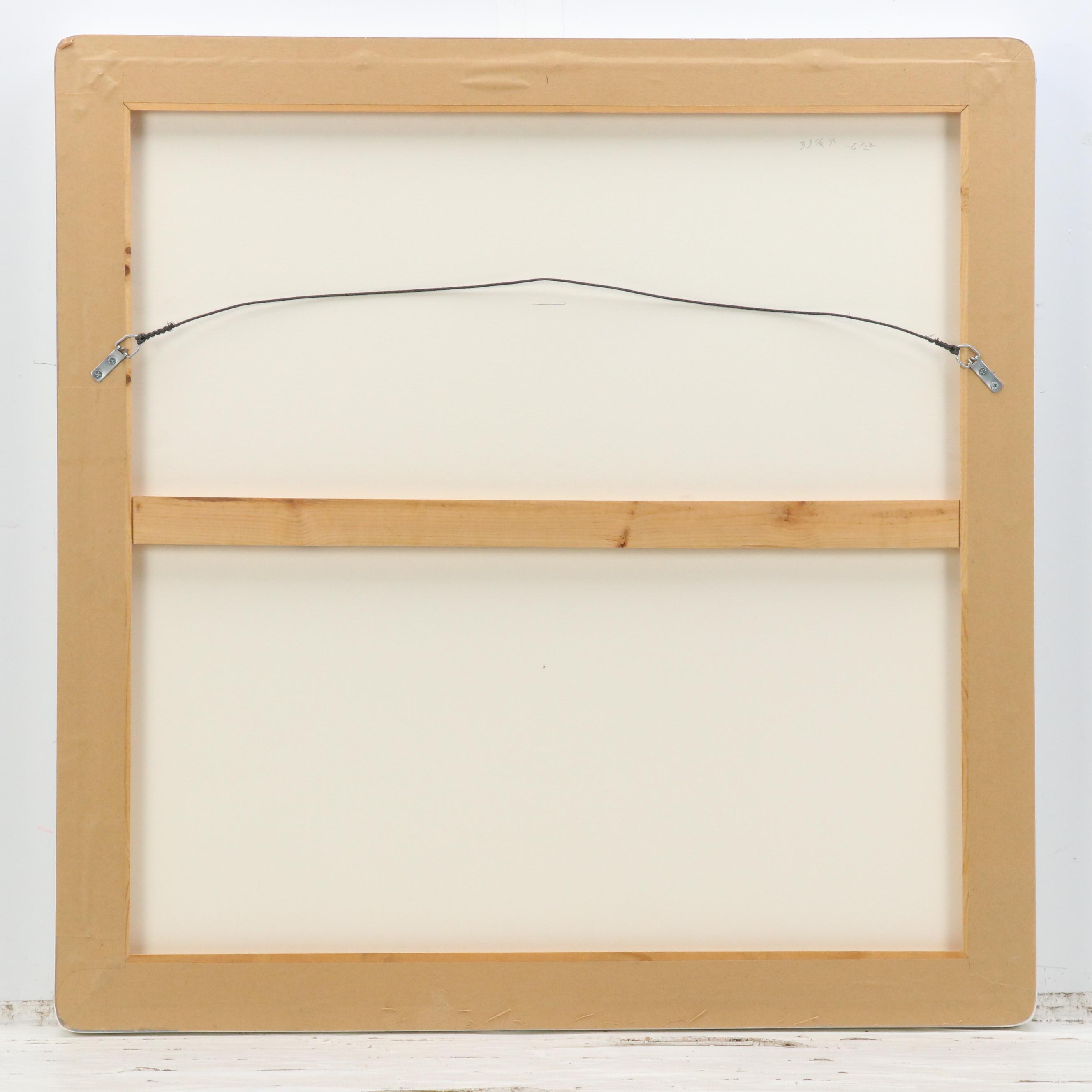 Melanie Taylor Kent Serigraph "Wall Street," 1994