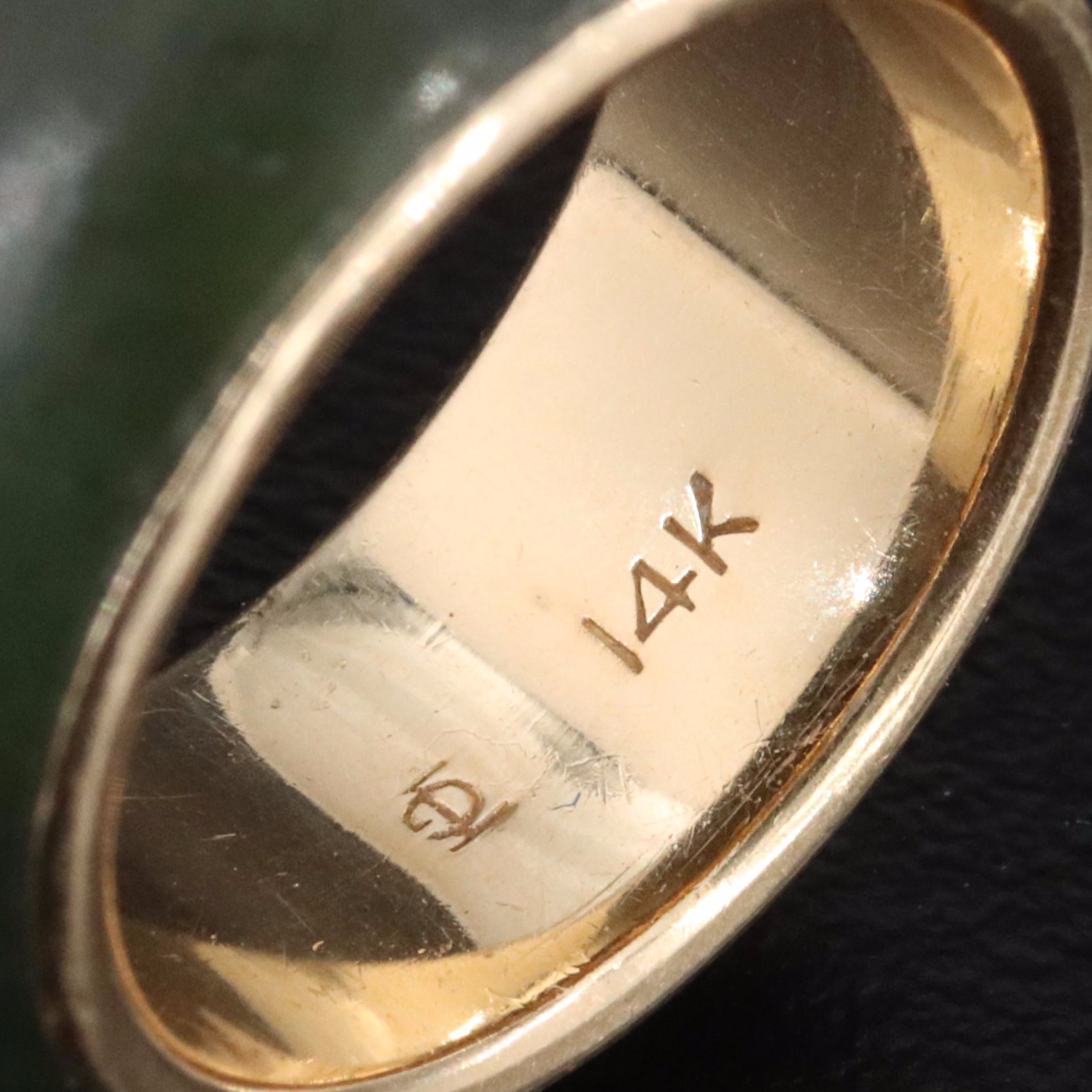 14K Nephrite Band