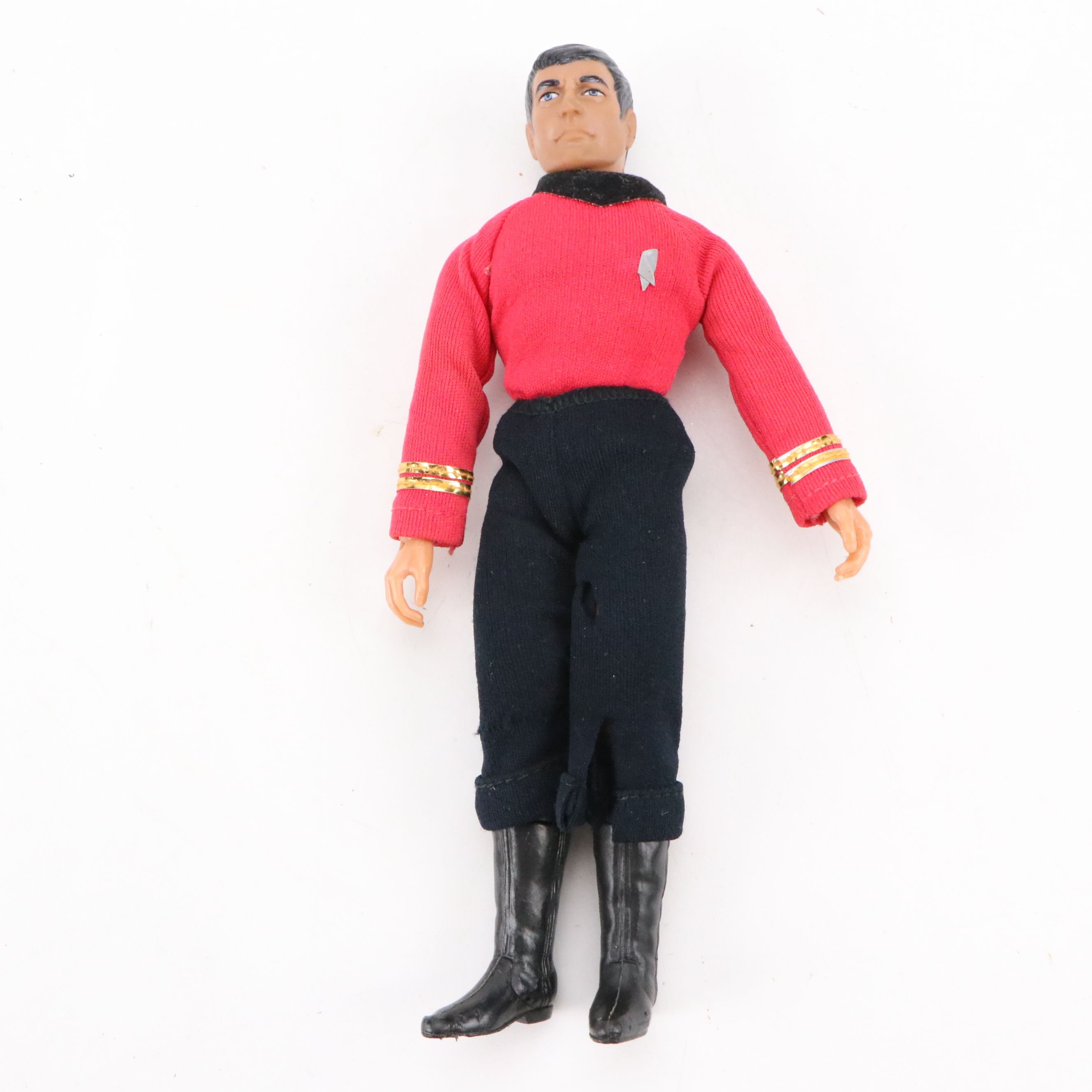 Mego Star "Scotty" 1974 Star Trek Doll with Fonzie and Other Kenner Doll
