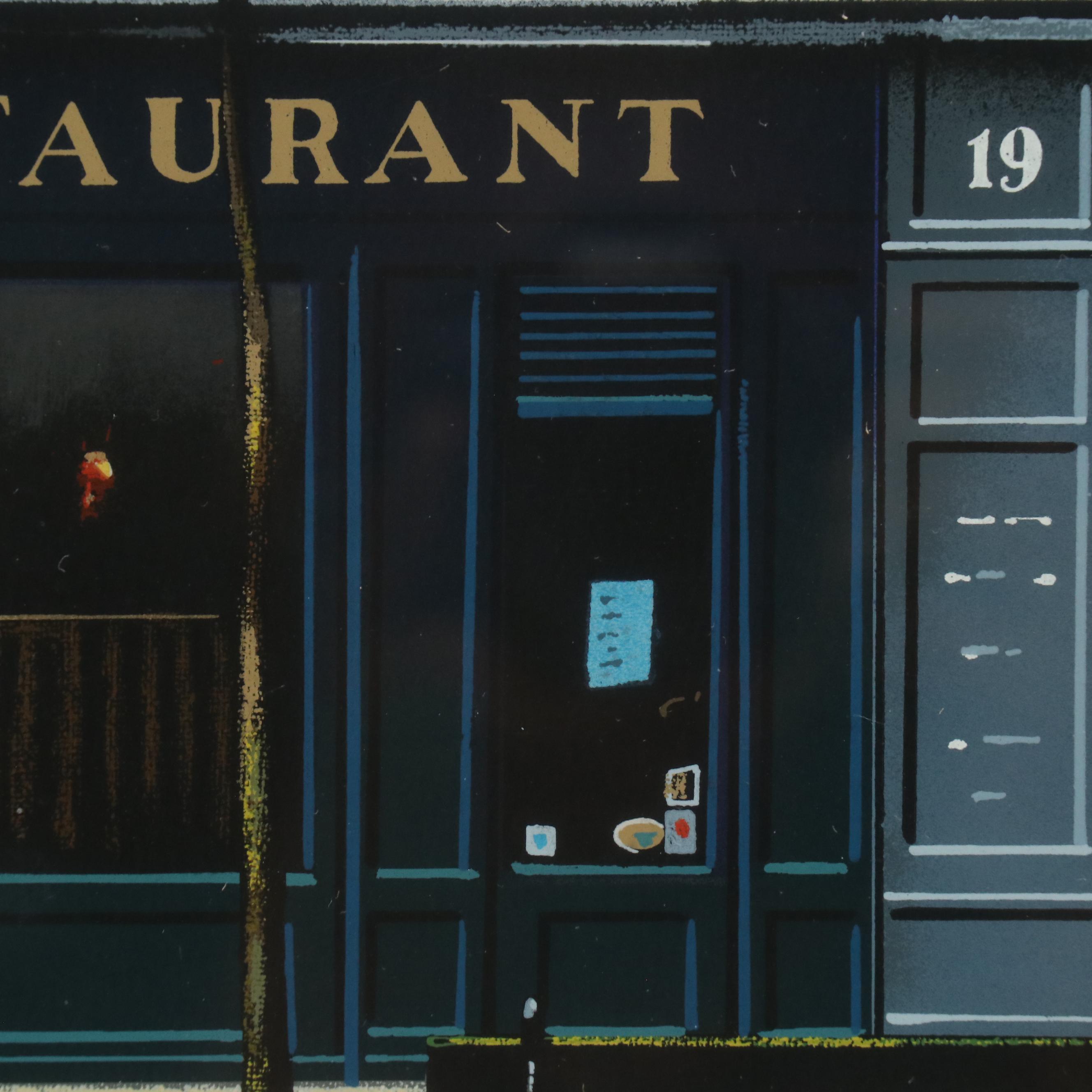 Thomas Pradzynski Serigraph "A Tribalt Tailleur," Late 20th Century